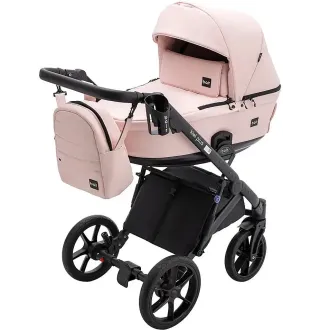 Коляска 2 в 1 Bair Kiwi Plus ECO BKP-28 рожевий пудра
