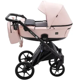 Коляска 2 в 1 Bair Kiwi Plus ECO BKP-28 рожевий пудра