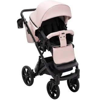 Коляска 2 в 1 Bair Kiwi Plus ECO BKP-28 рожевий пудра