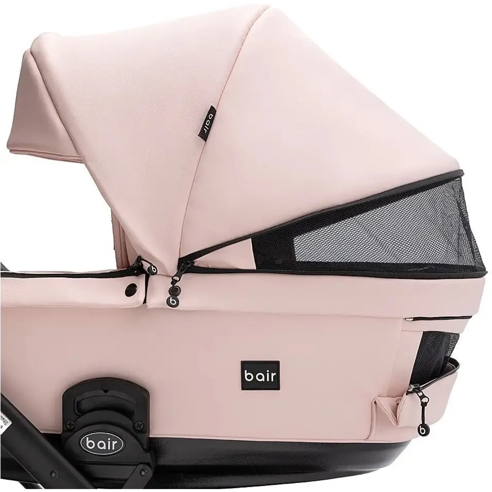 Коляска 2 в 1 Bair Kiwi Plus ECO BKP-28 рожевий пудра