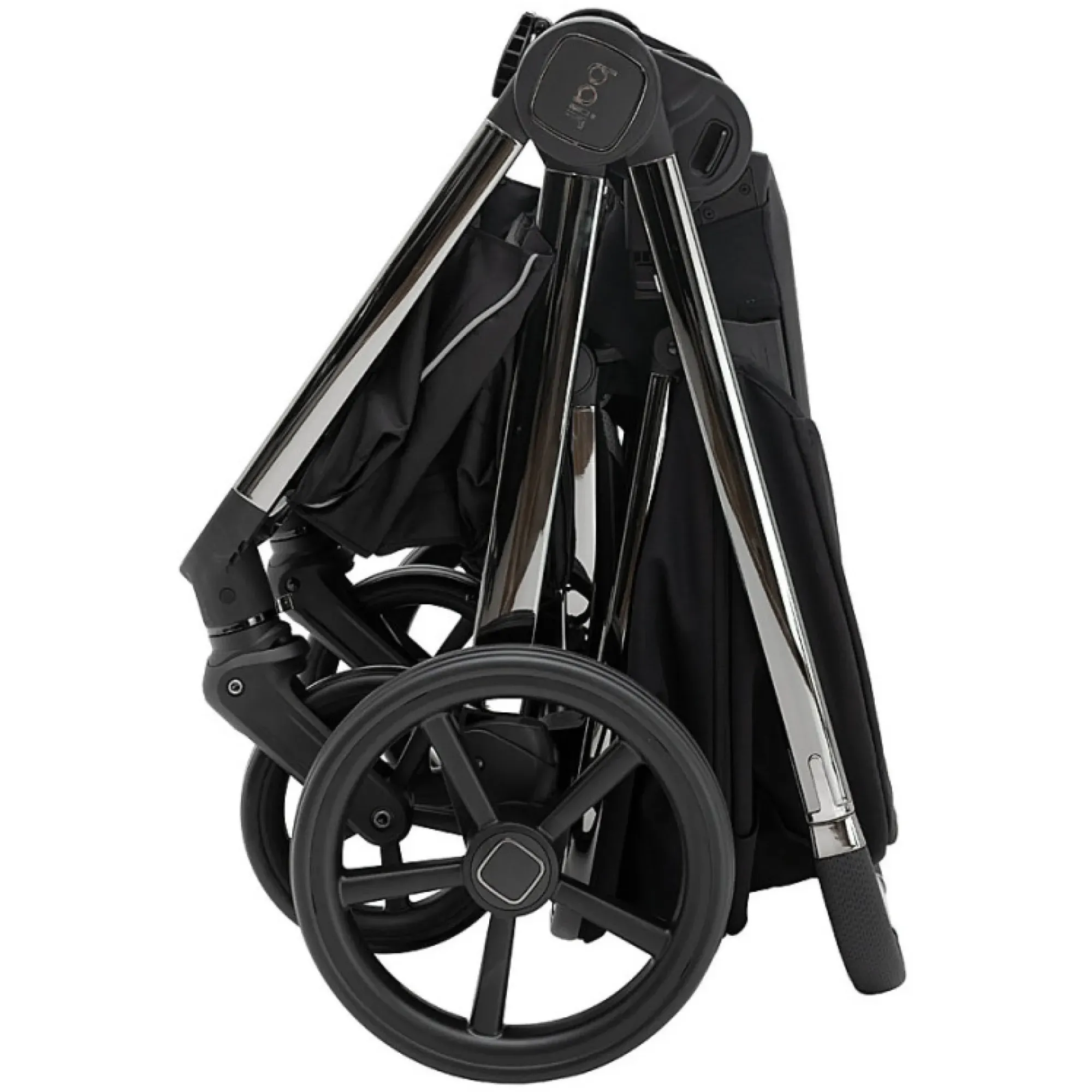 Коляска 2 в 1 Bair Pixel PL-01 чорний