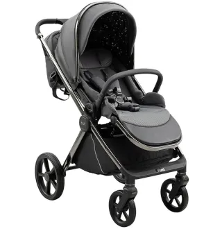 Коляска 2 в 1 Bair Pixel PL-02 графіт