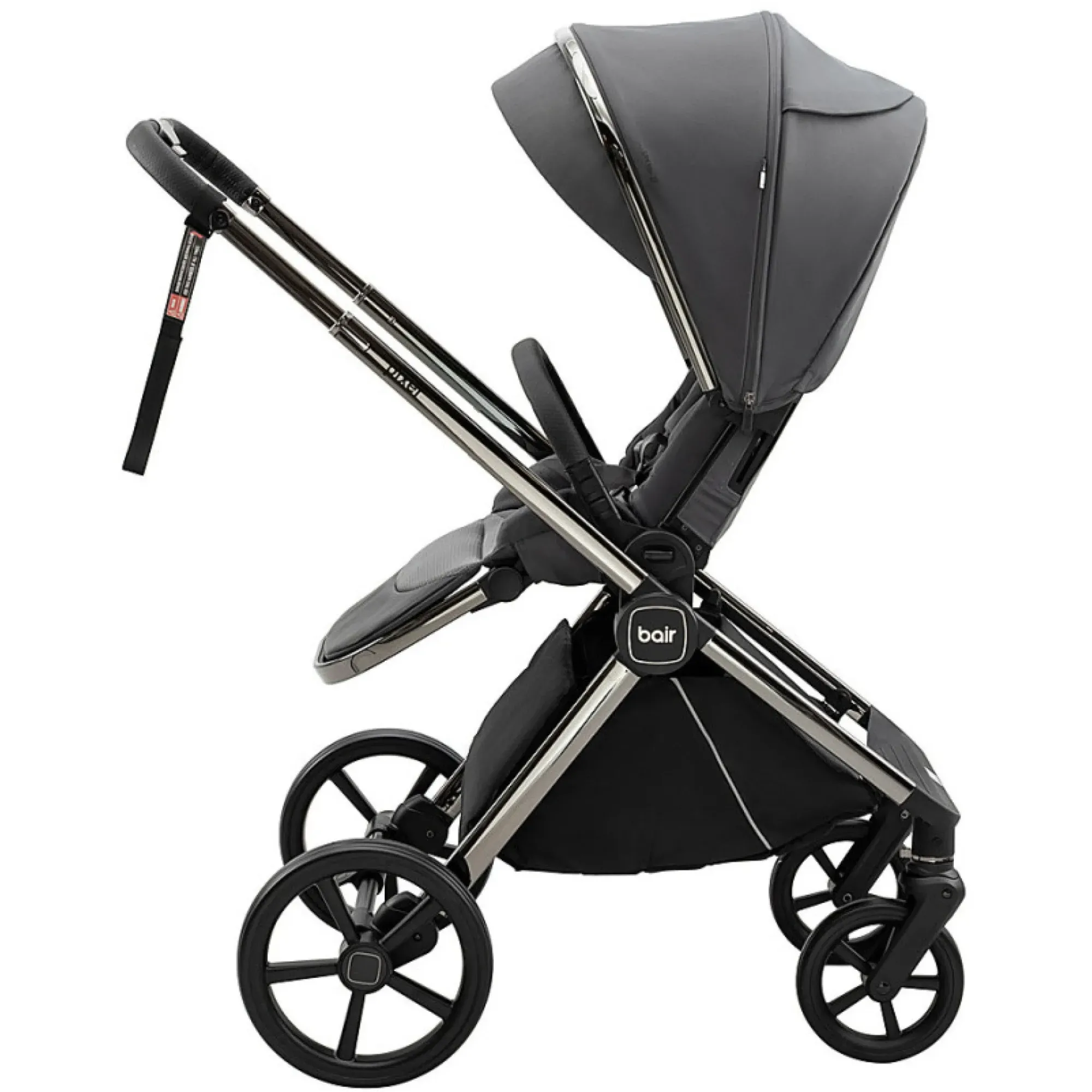 Коляска 2 в 1 Bair Pixel PL-02 графіт