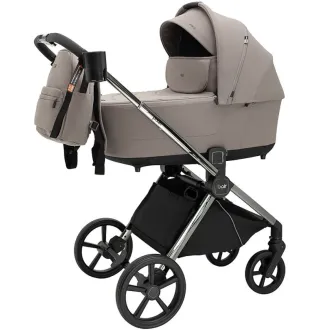Коляска 2 в 1 Bair Pixel PL-03 капучино