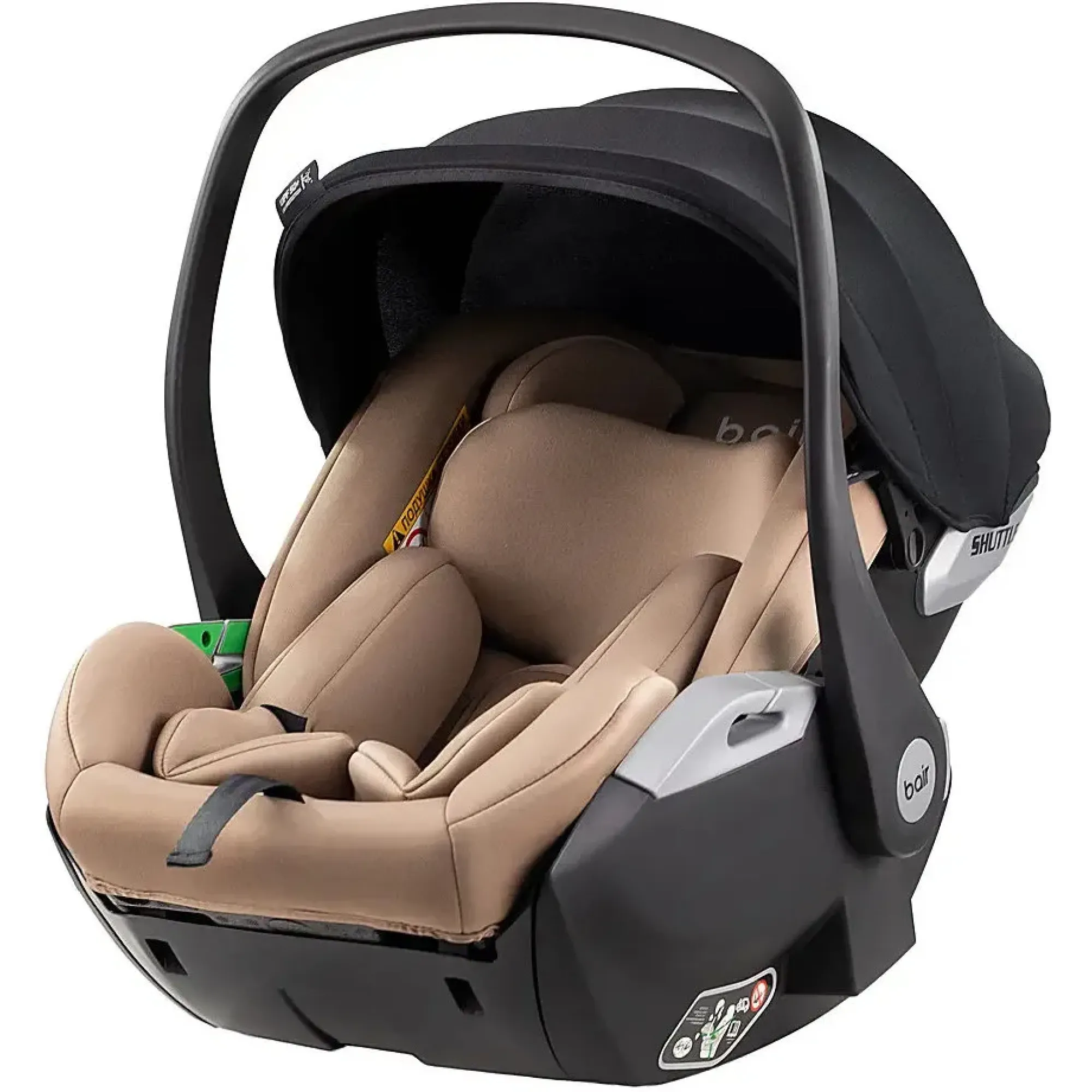 Автокрісло Bair Shuttle with Relax Base 360 i-size Iso-fix SRB-04 cappuccino