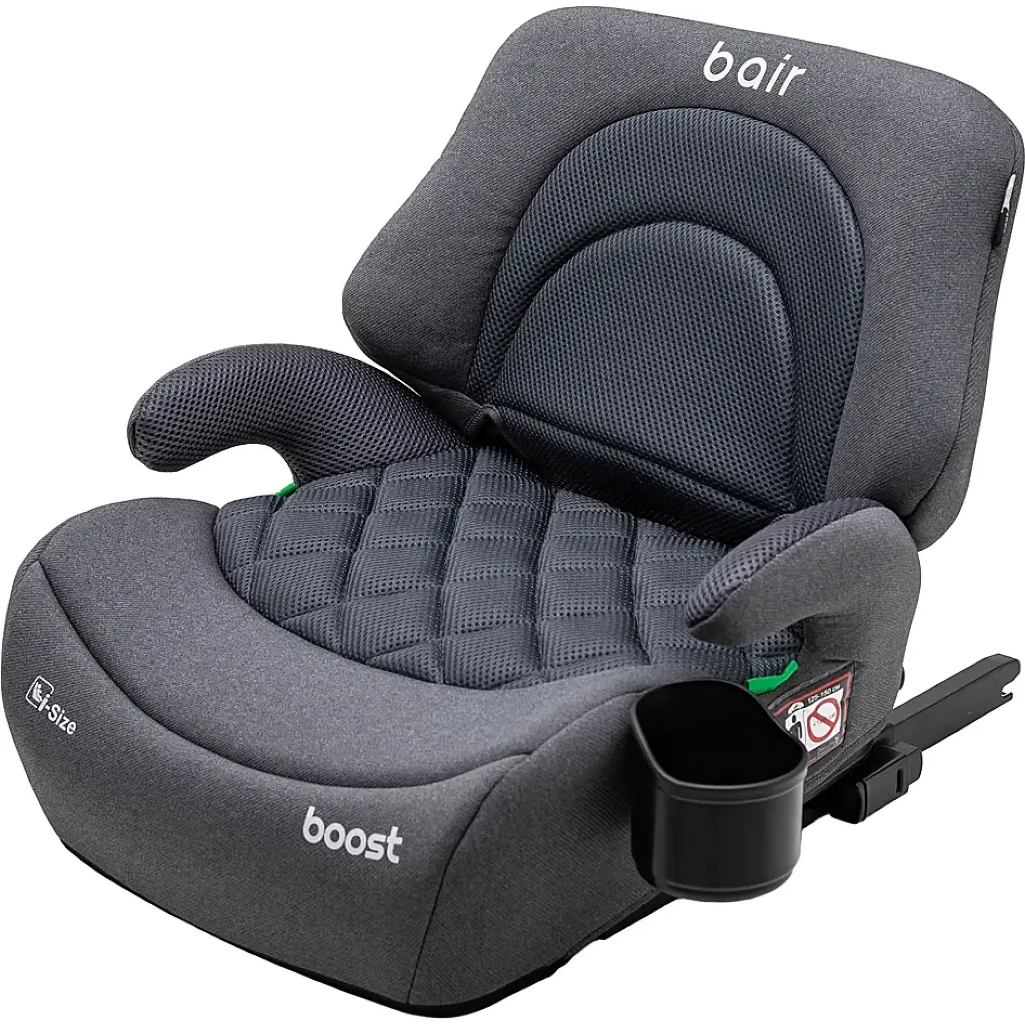 Автокрісло-бустер Bair Boost i-size Iso-fix BB-02 Graphite Midnight