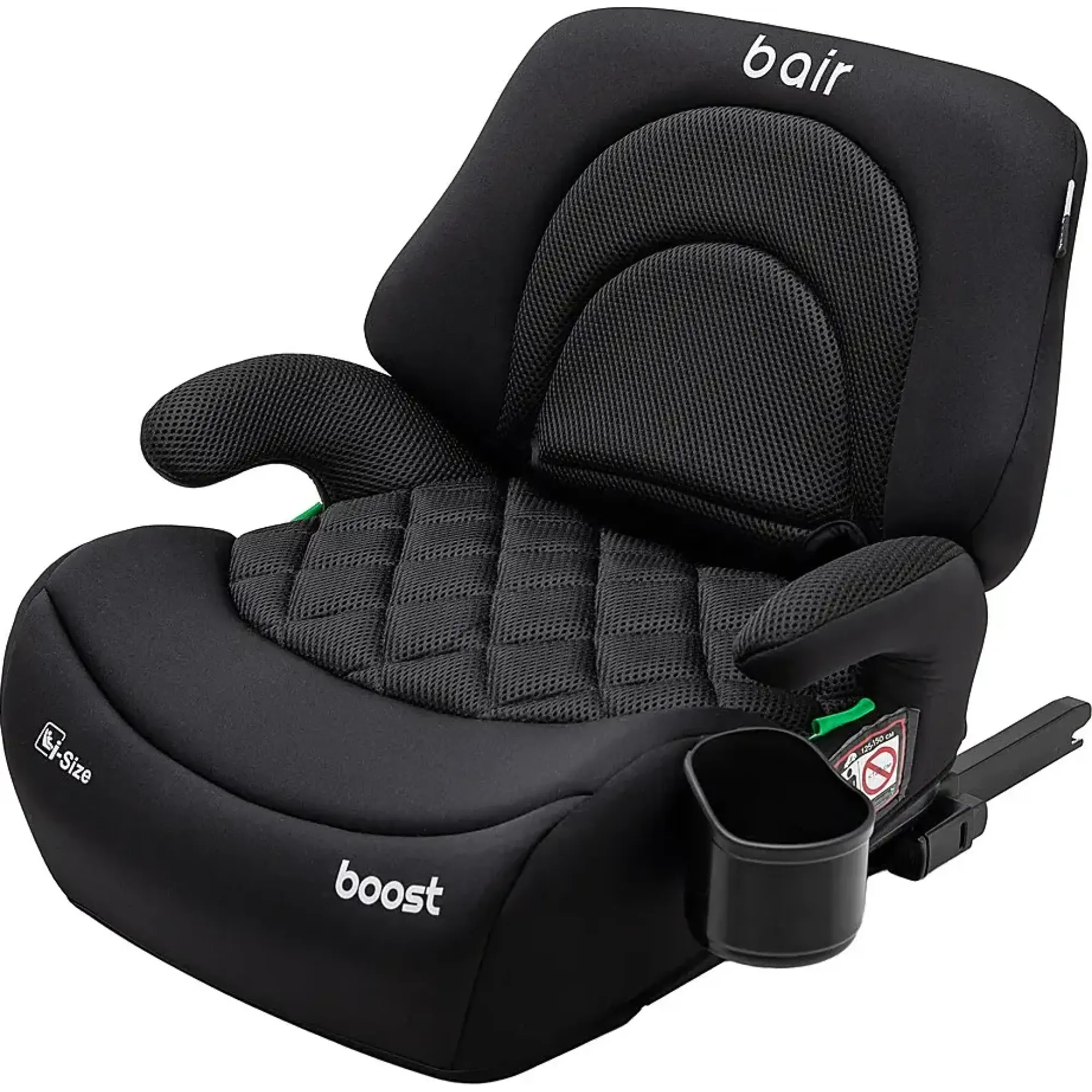 Автокрісло-бустер Bair Boost i-size Iso-fix BB-01 Total Black