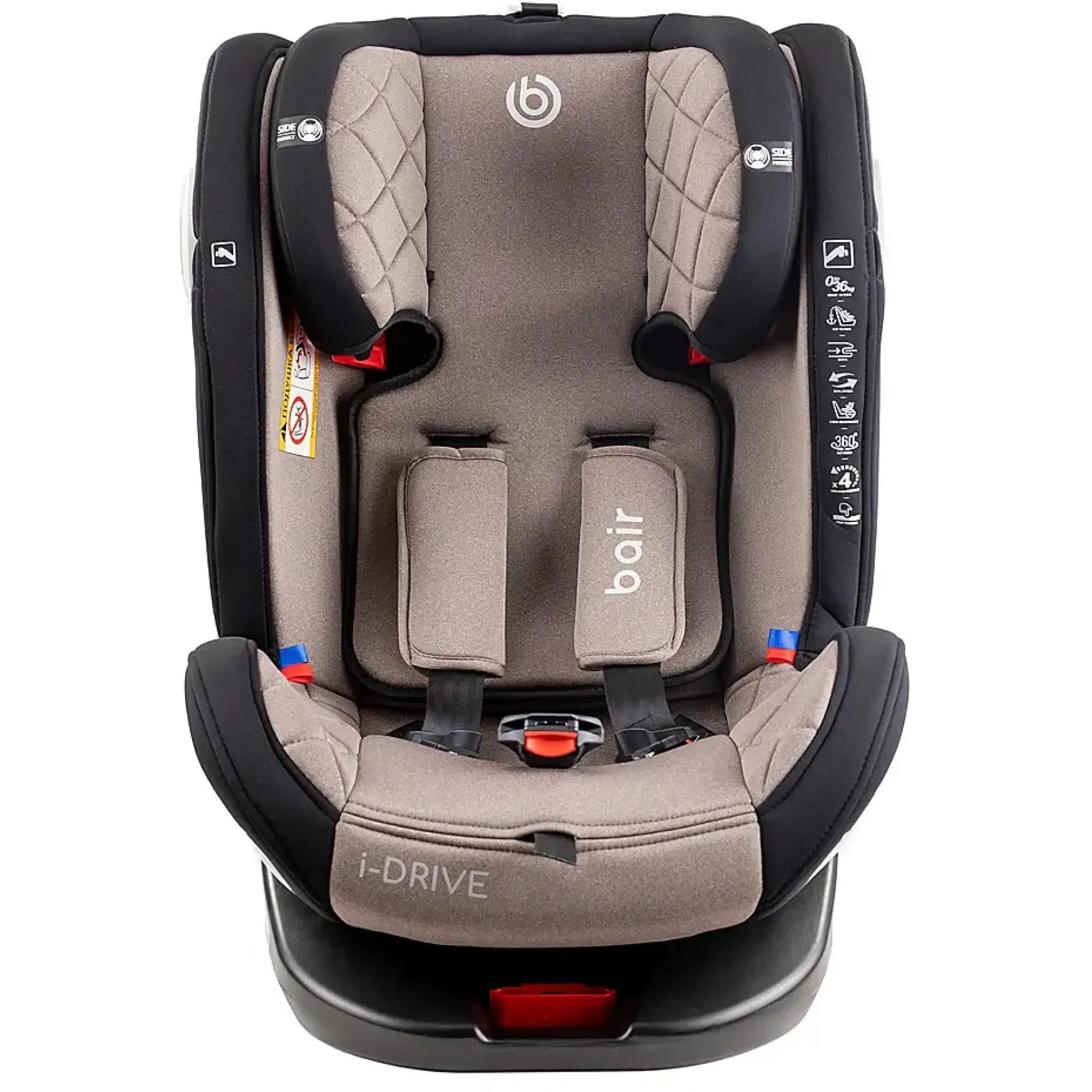 Автокрісло Bair i-Drive 360 Iso-fix BG-03 greige