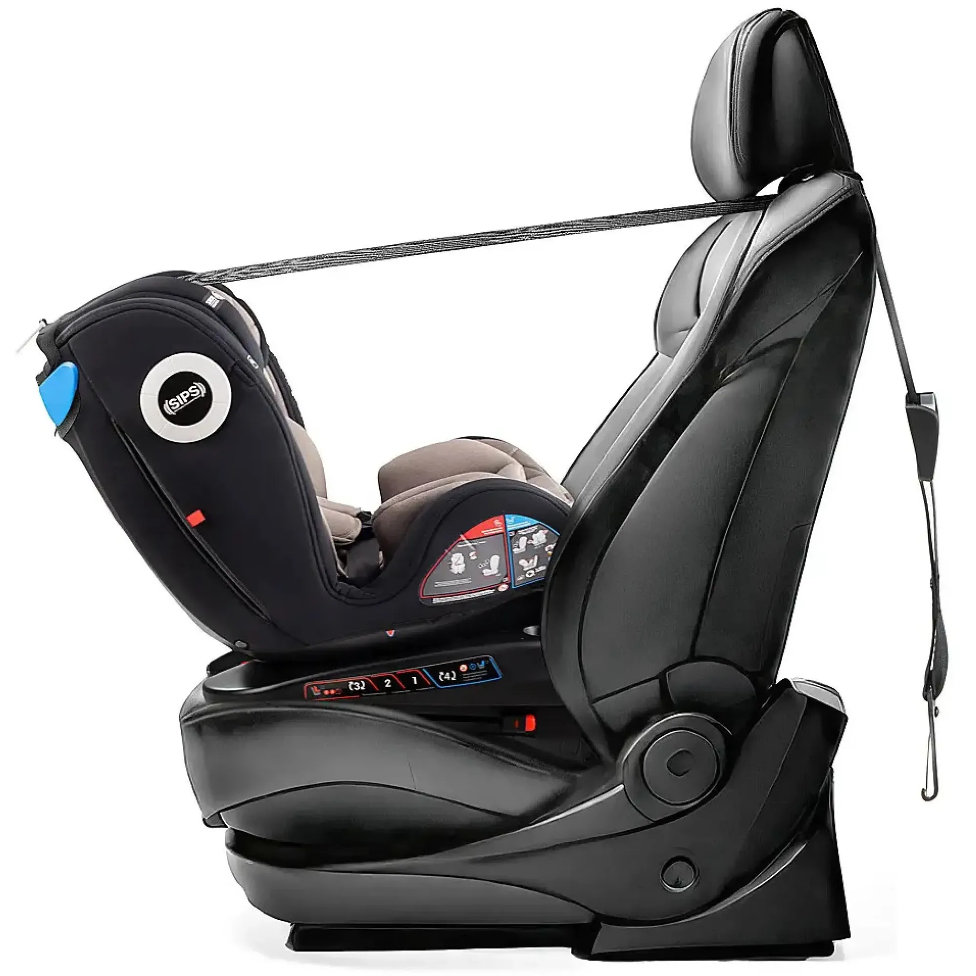 Автокрісло Bair i-Drive 360 Iso-fix BG-03 greige