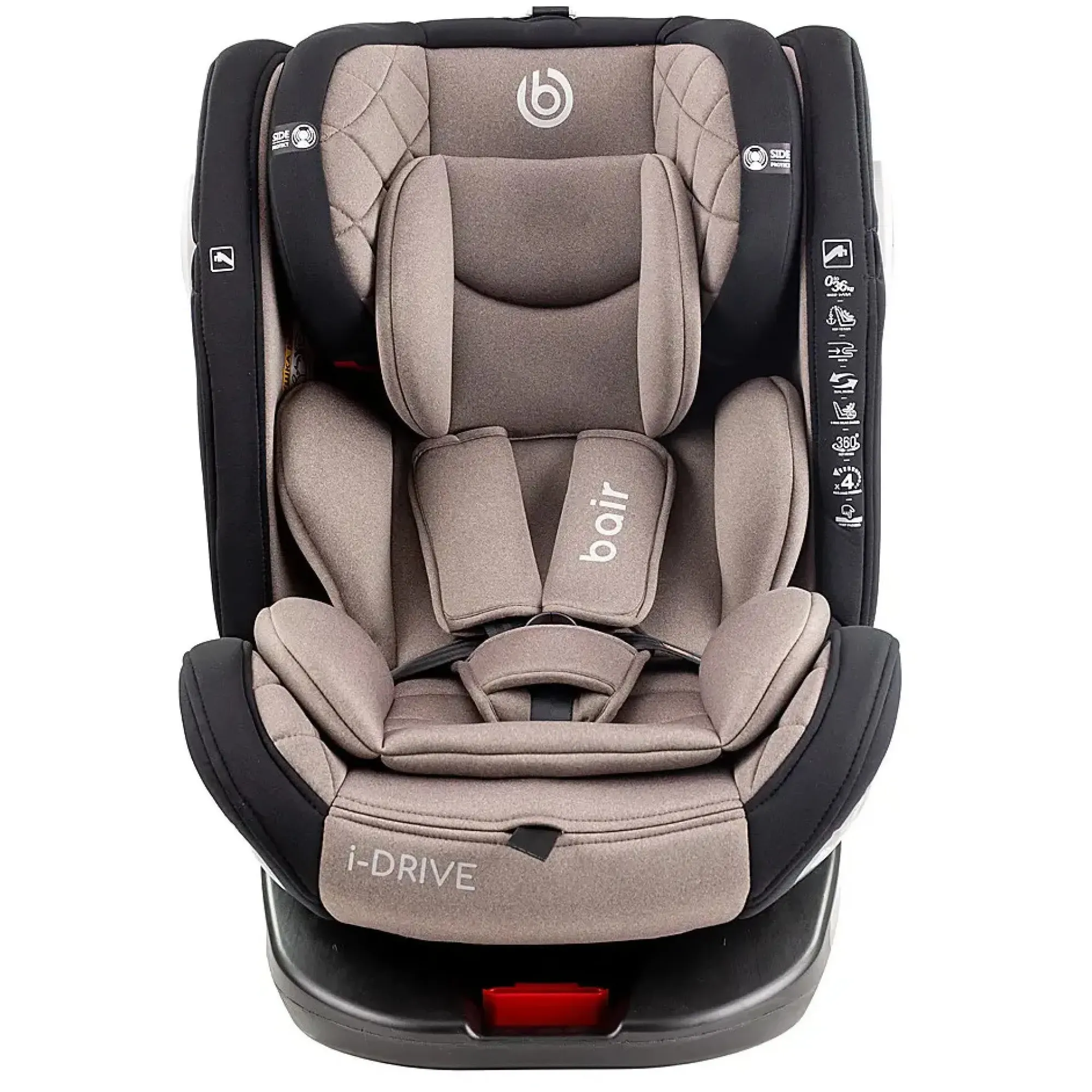 Автокрісло Bair i-Drive 360 Iso-fix BG-03 greige