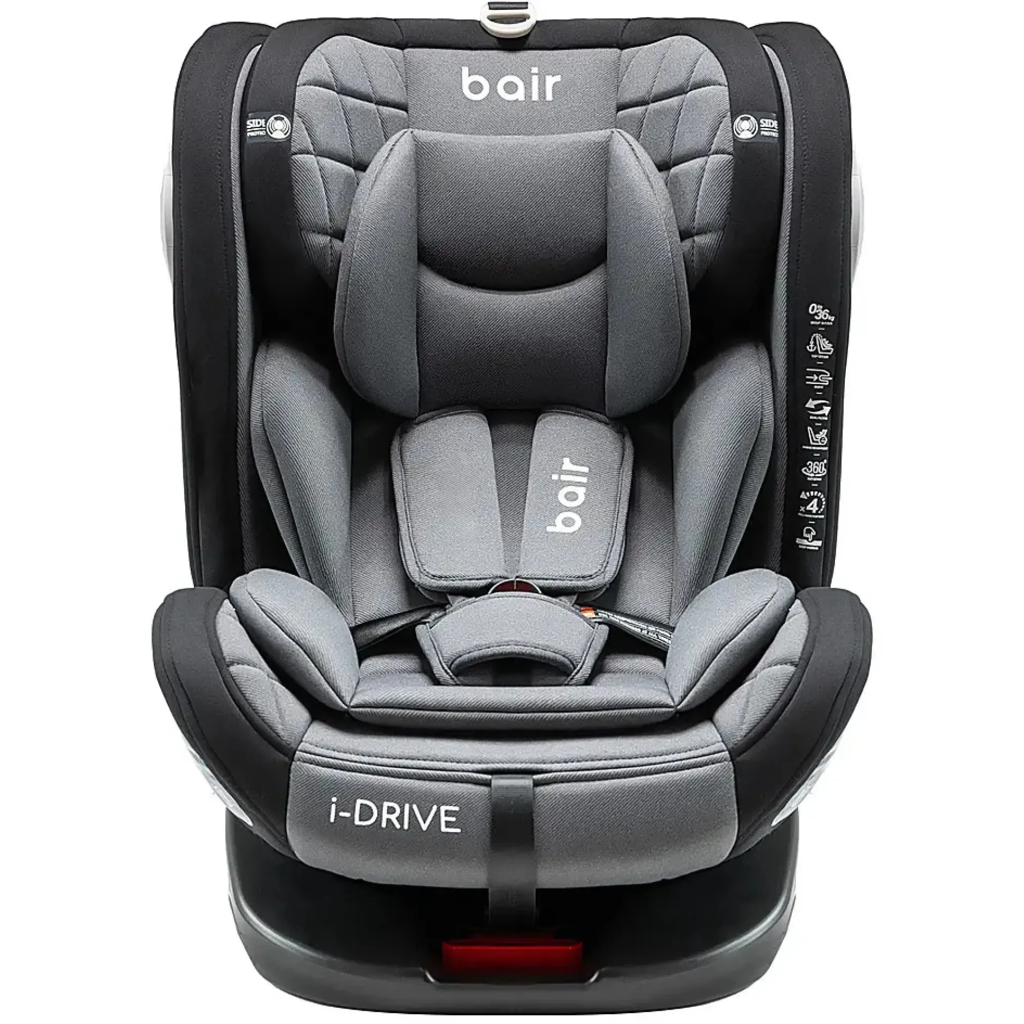 Автокрісло Bair i-Drive 360 Iso-fix GM-02 graphite midnight