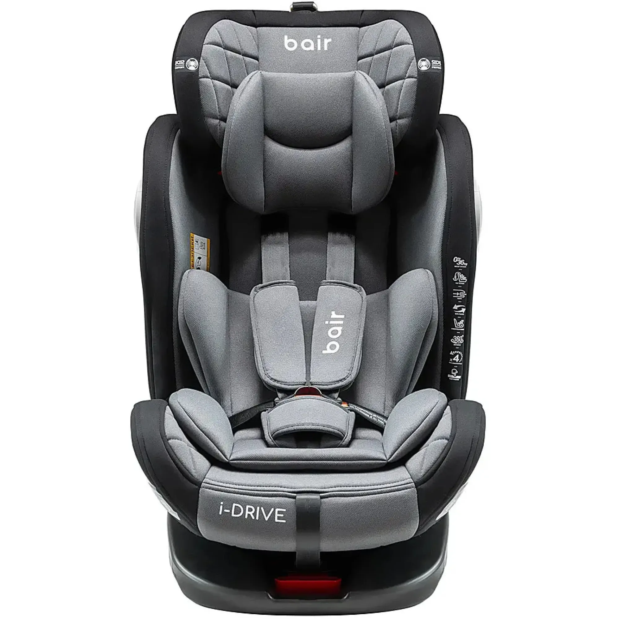 Автокрісло Bair i-Drive 360 Iso-fix GM-02 graphite midnight