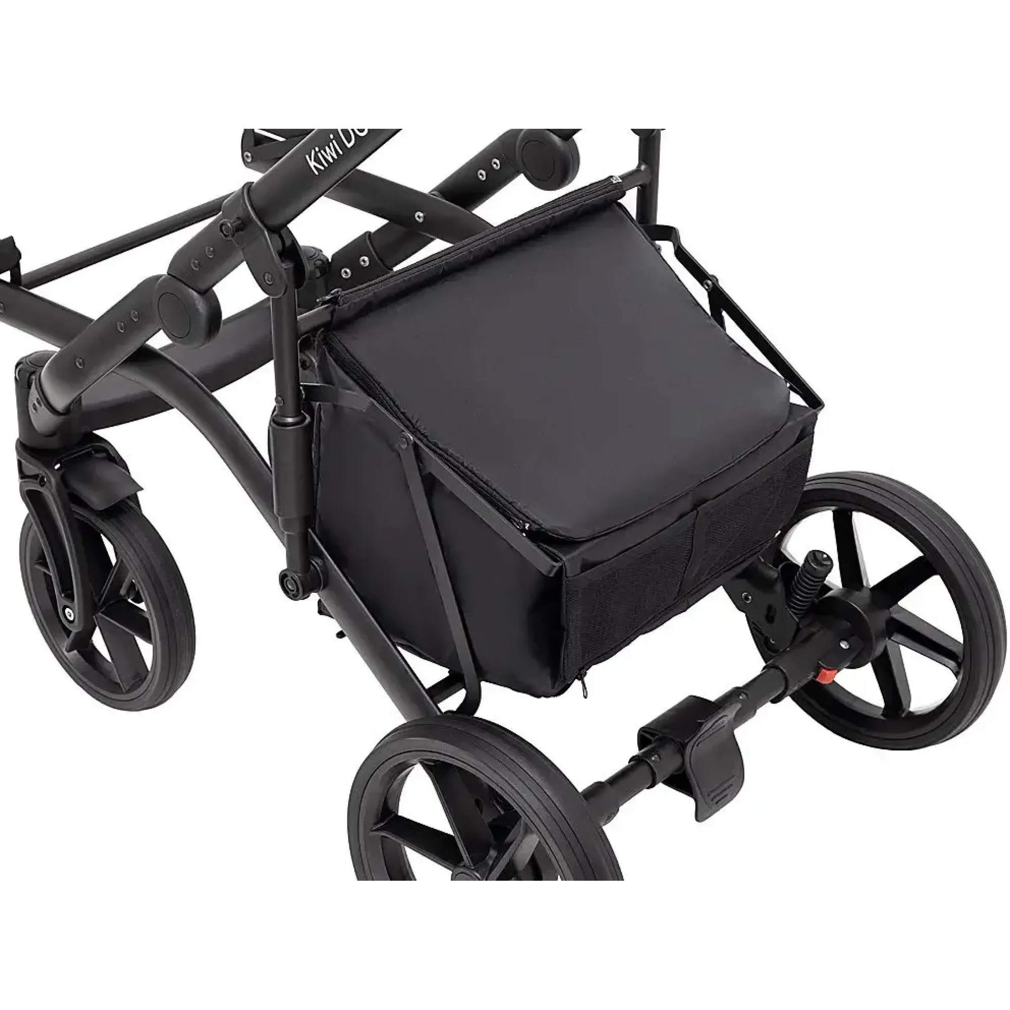 Коляска 2 в 1 для двійні Bair Kiwi DUO ECO BKD-33-1 капучино