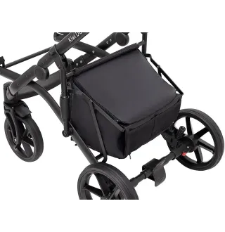 Коляска 2 в 1 для двійні Bair Kiwi DUO ECO BKD-33-1 капучино