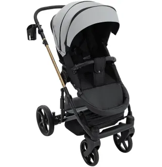 Коляска 2 в 1 Bair Onyx ECO OE-14 світло-сірий