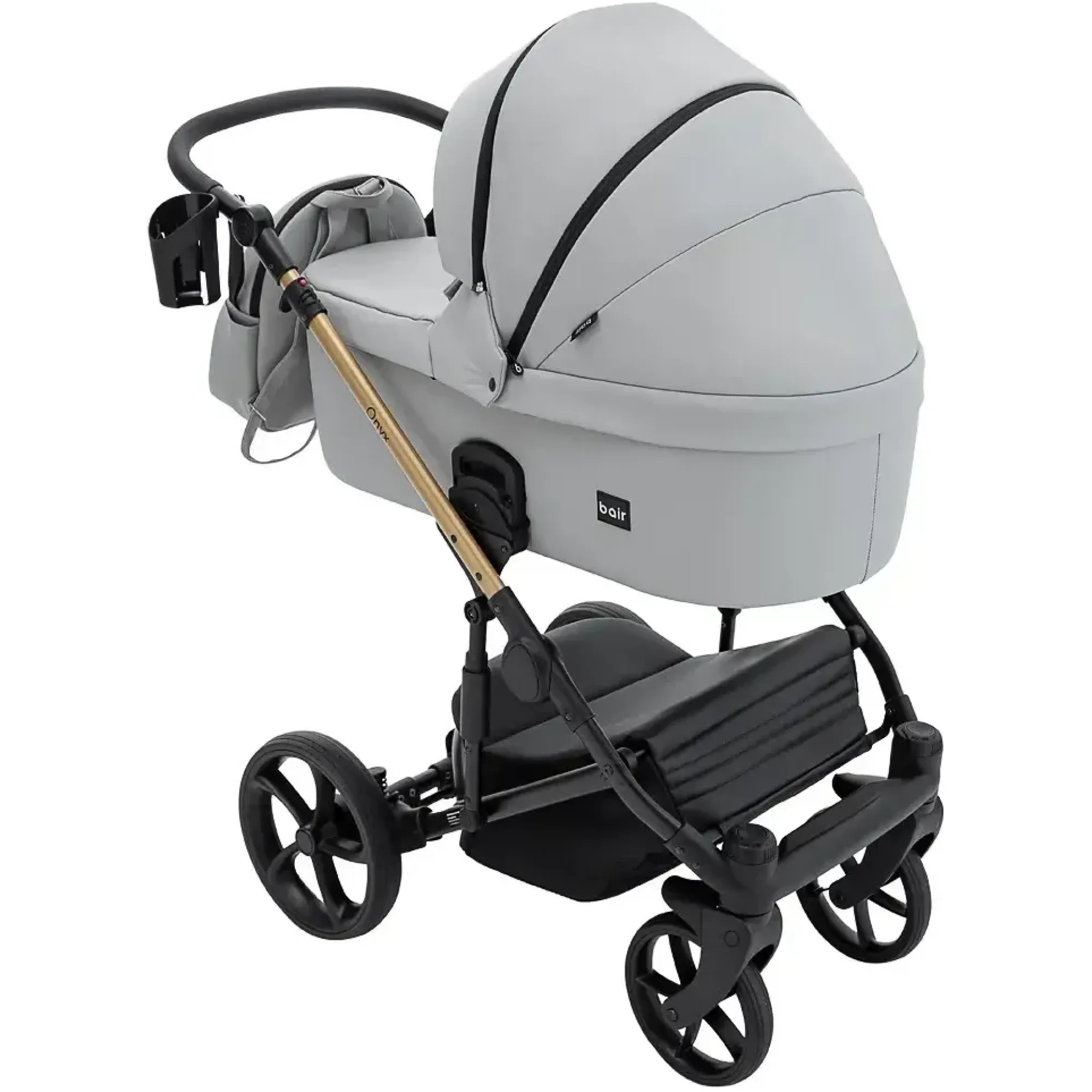 Коляска 2 в 1 Bair Onyx ECO OE-14 світло-сірий