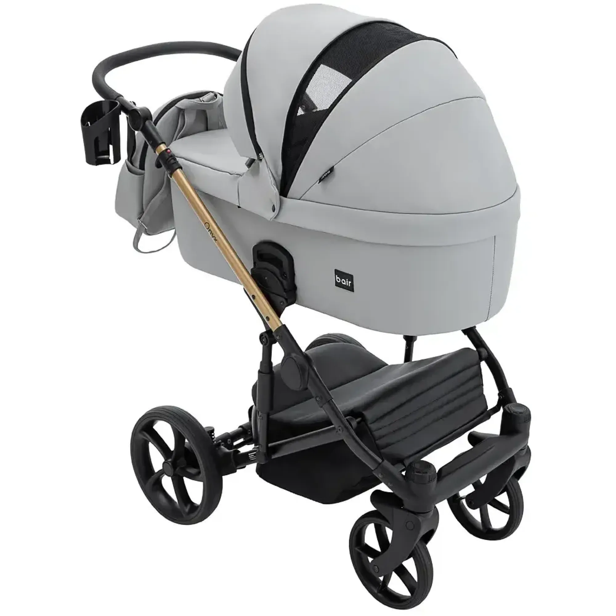 Коляска 2 в 1 Bair Onyx ECO OE-14 світло-сірий