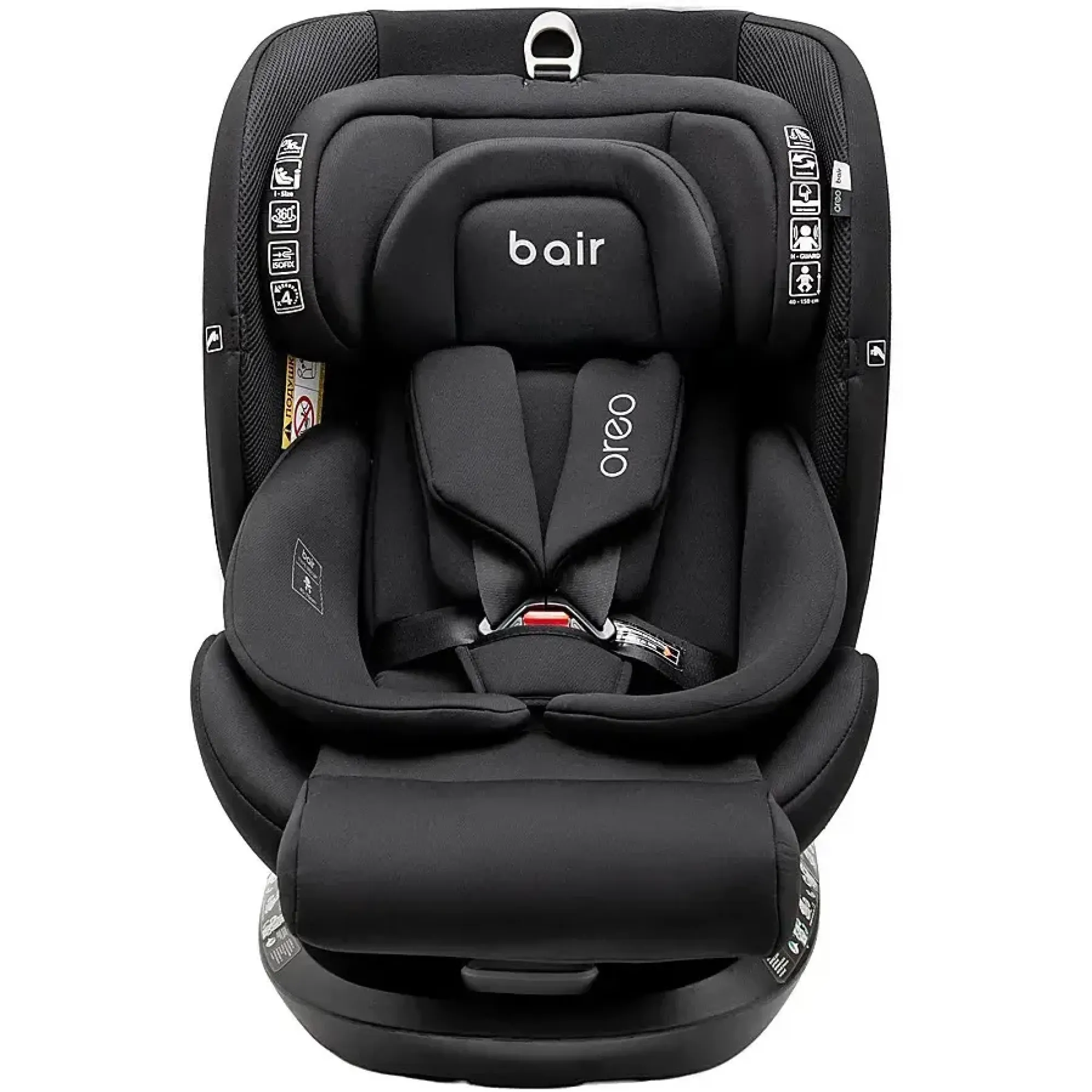 Автокрісло Bair Oreo 360 i-size Iso-fix BO-01 total black