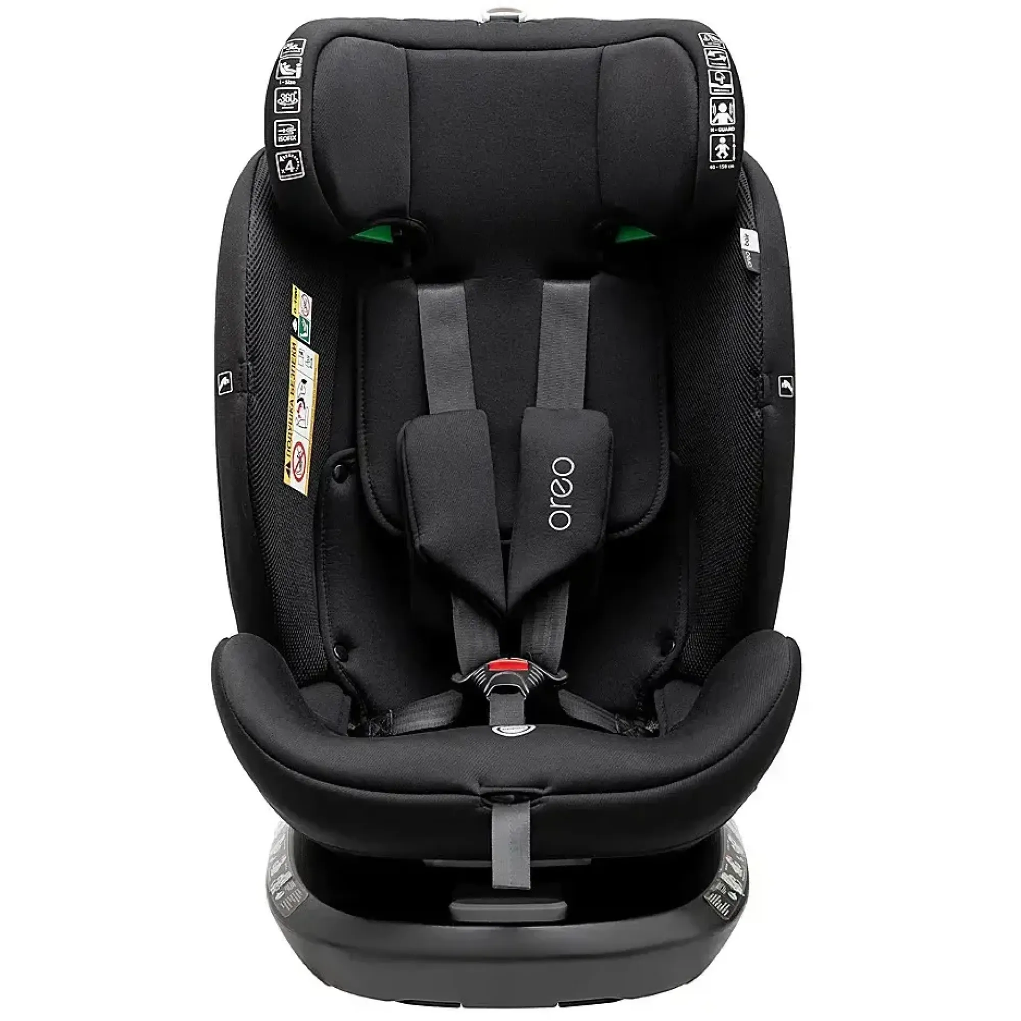 Автокрісло Bair Oreo 360 i-size Iso-fix BO-01 total black