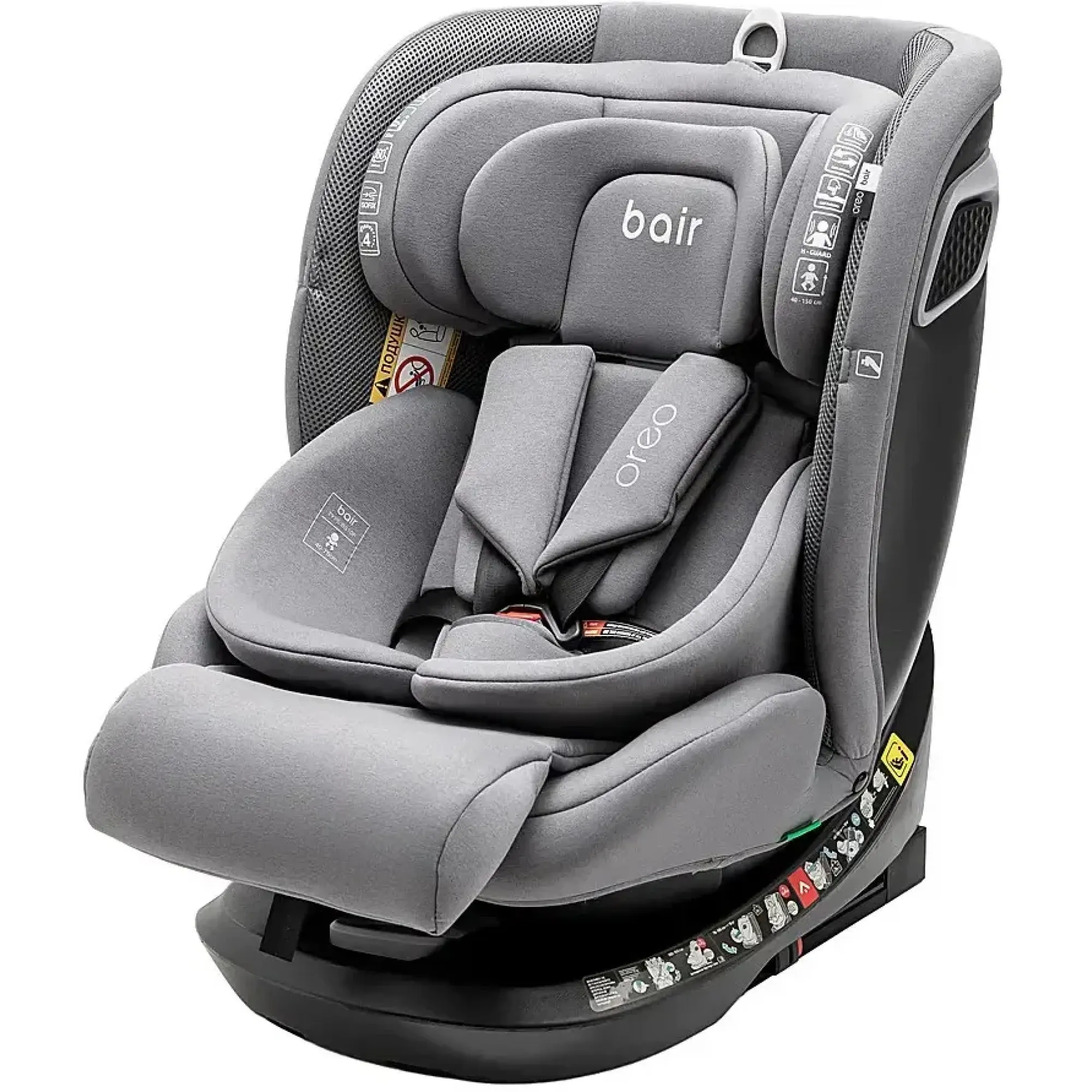 Автокрісло Bair Oreo 360 i-size Iso-fix BO-02 graphite midnight