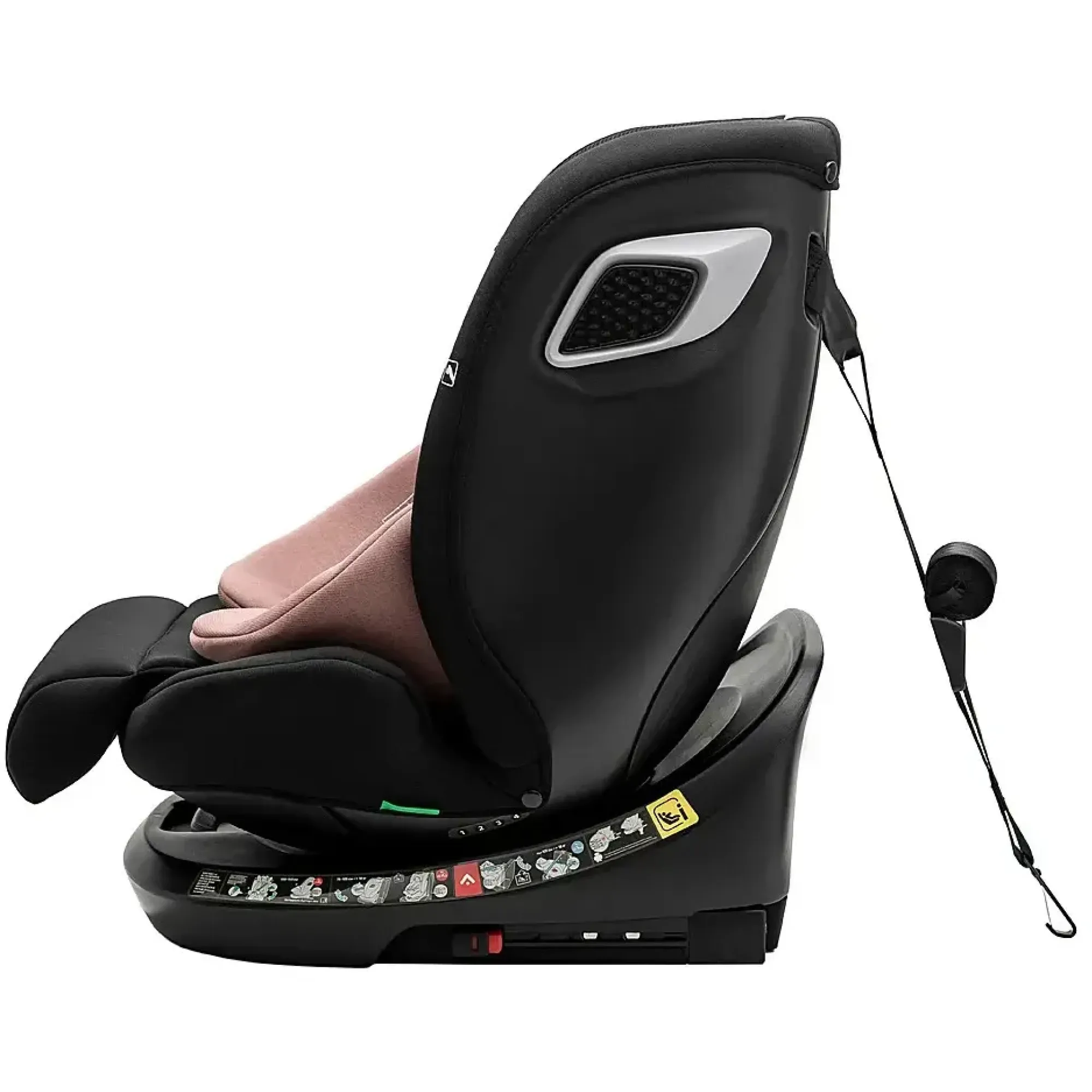 Автокрісло Bair Oreo 360 i-size Iso-fix BO-04 black-pink