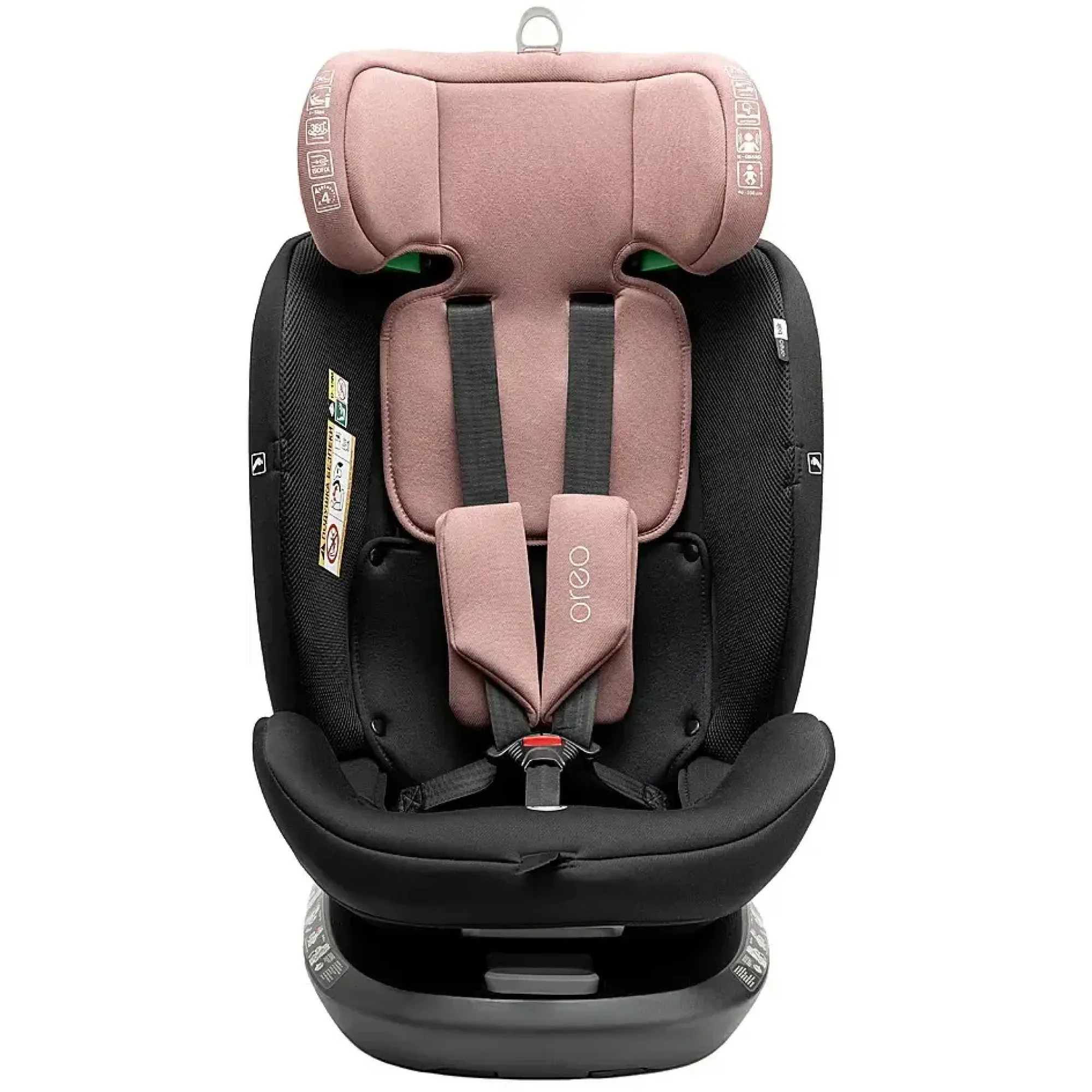Автокрісло Bair Oreo 360 i-size Iso-fix BO-04 black-pink