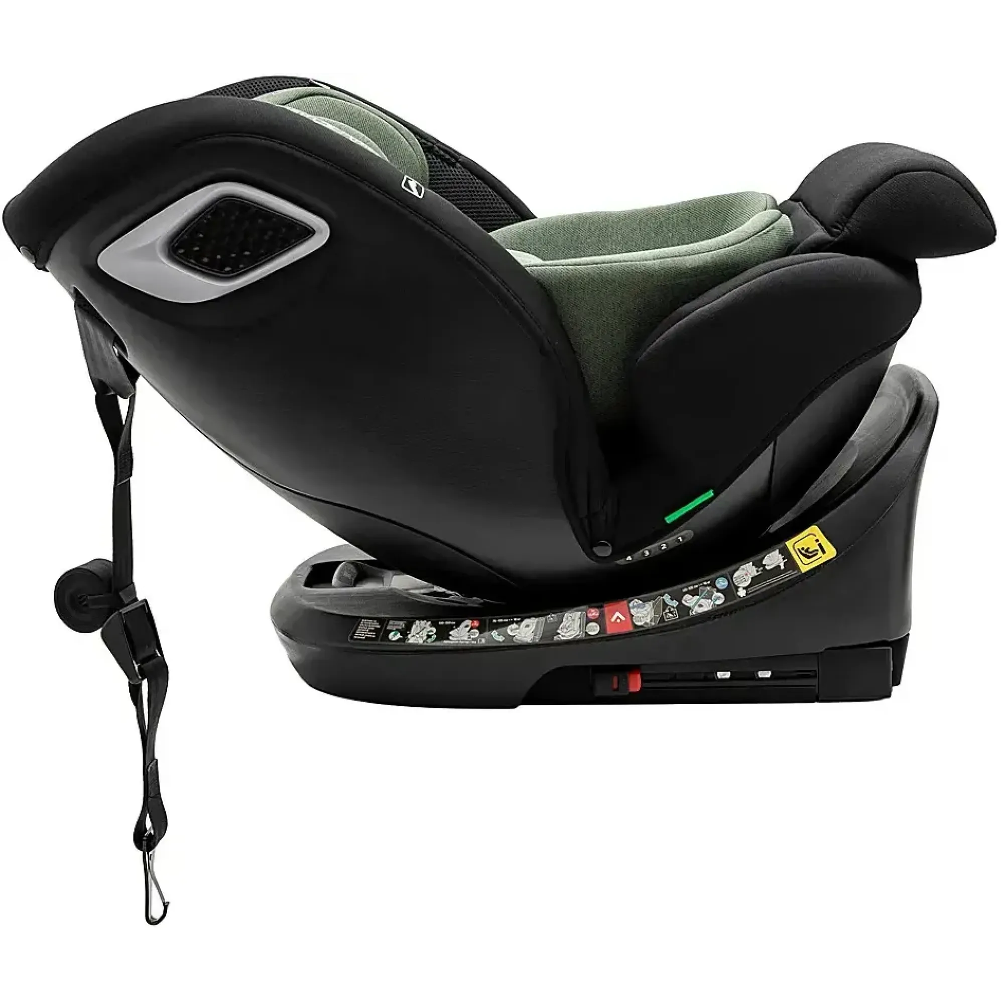 Автокрісло Bair Oreo 360 i-size Iso-fix BO-05 black-green