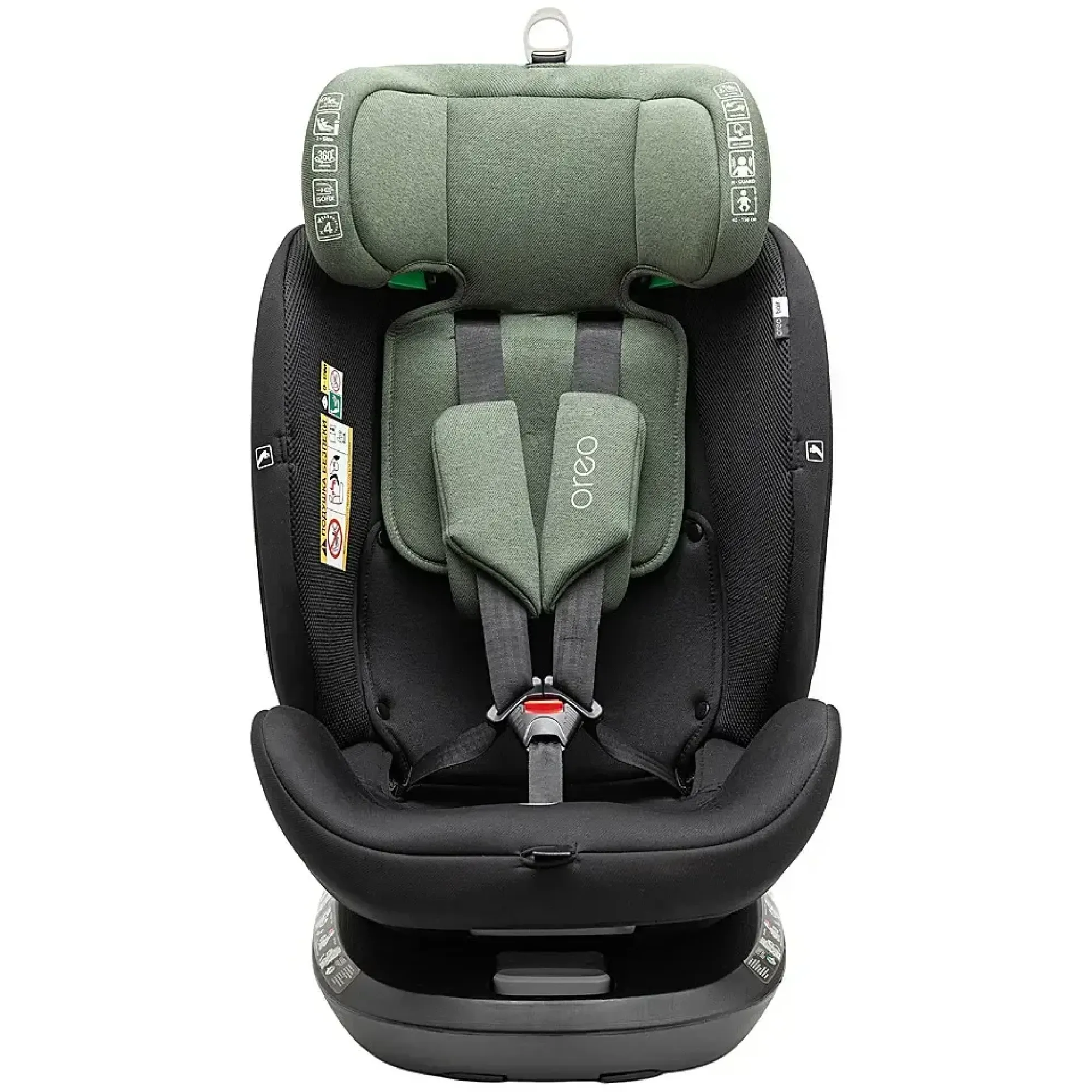 Автокрісло Bair Oreo 360 i-size Iso-fix BO-05 black-green