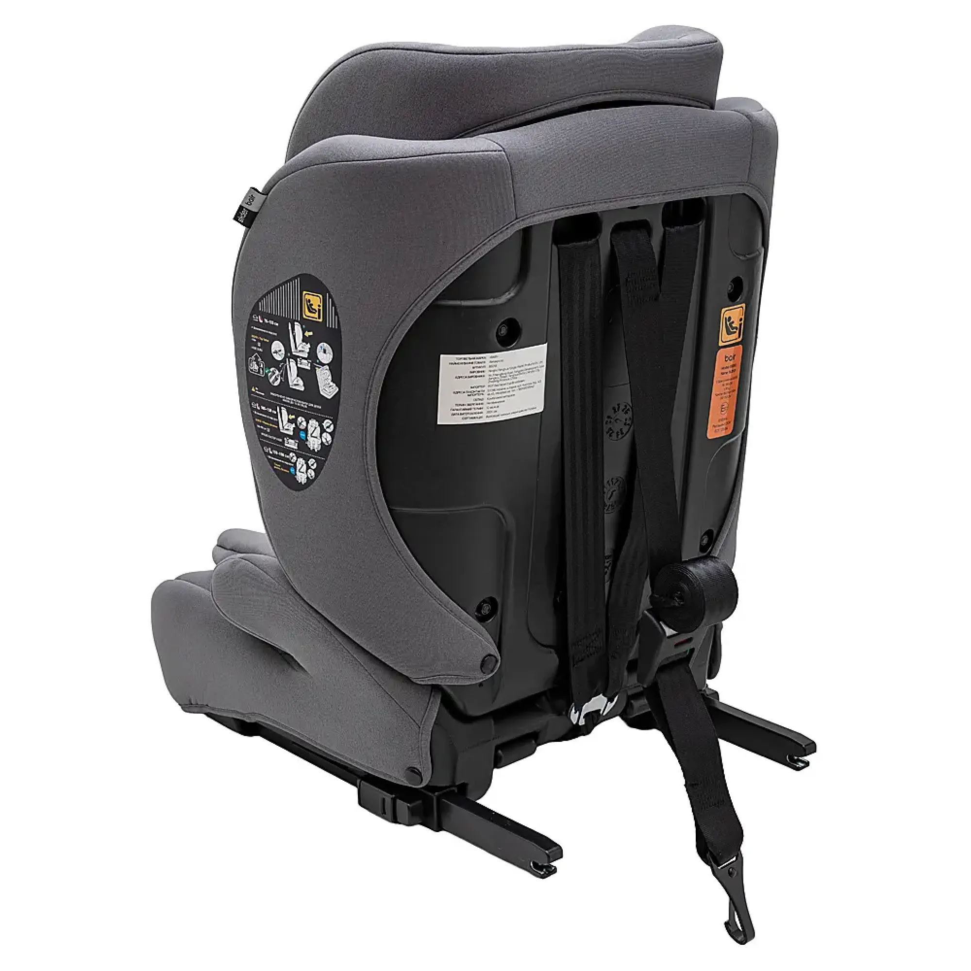 Автокрісло Bair Slider i-size Iso-fix BS-03 Grey