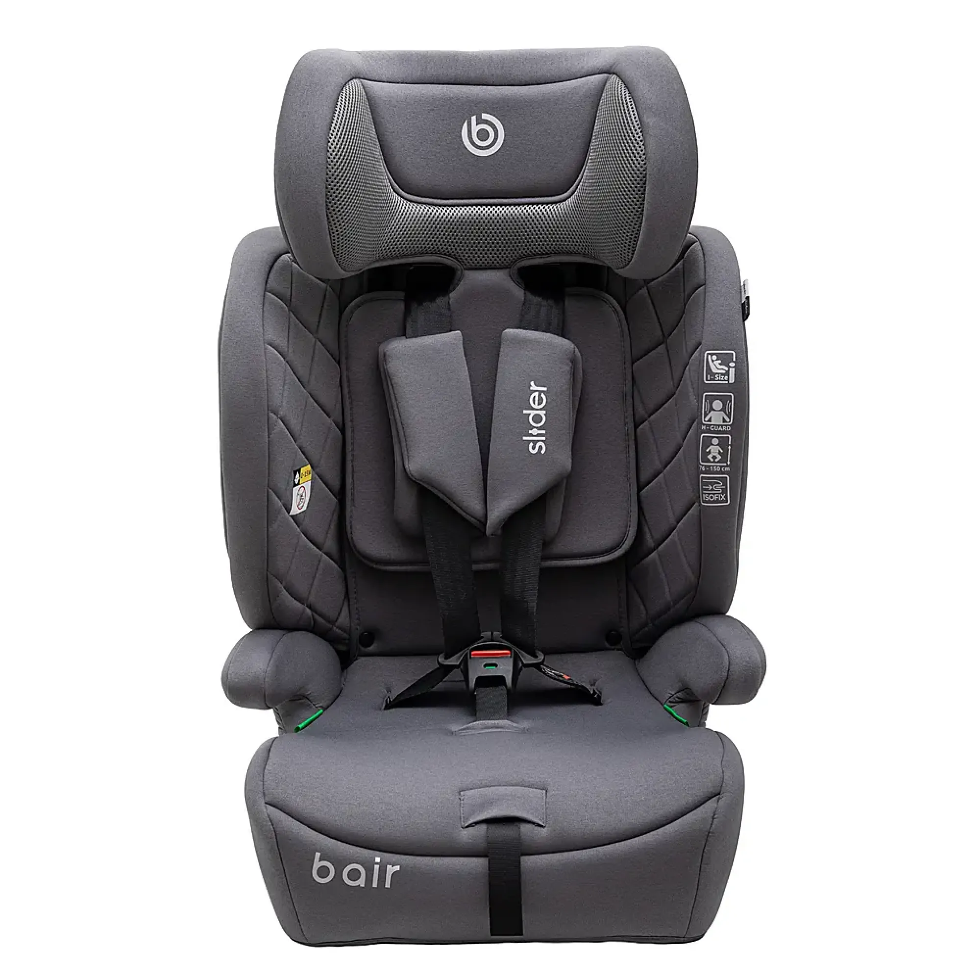 Автокрісло Bair Slider i-size Iso-fix BS-03 Grey