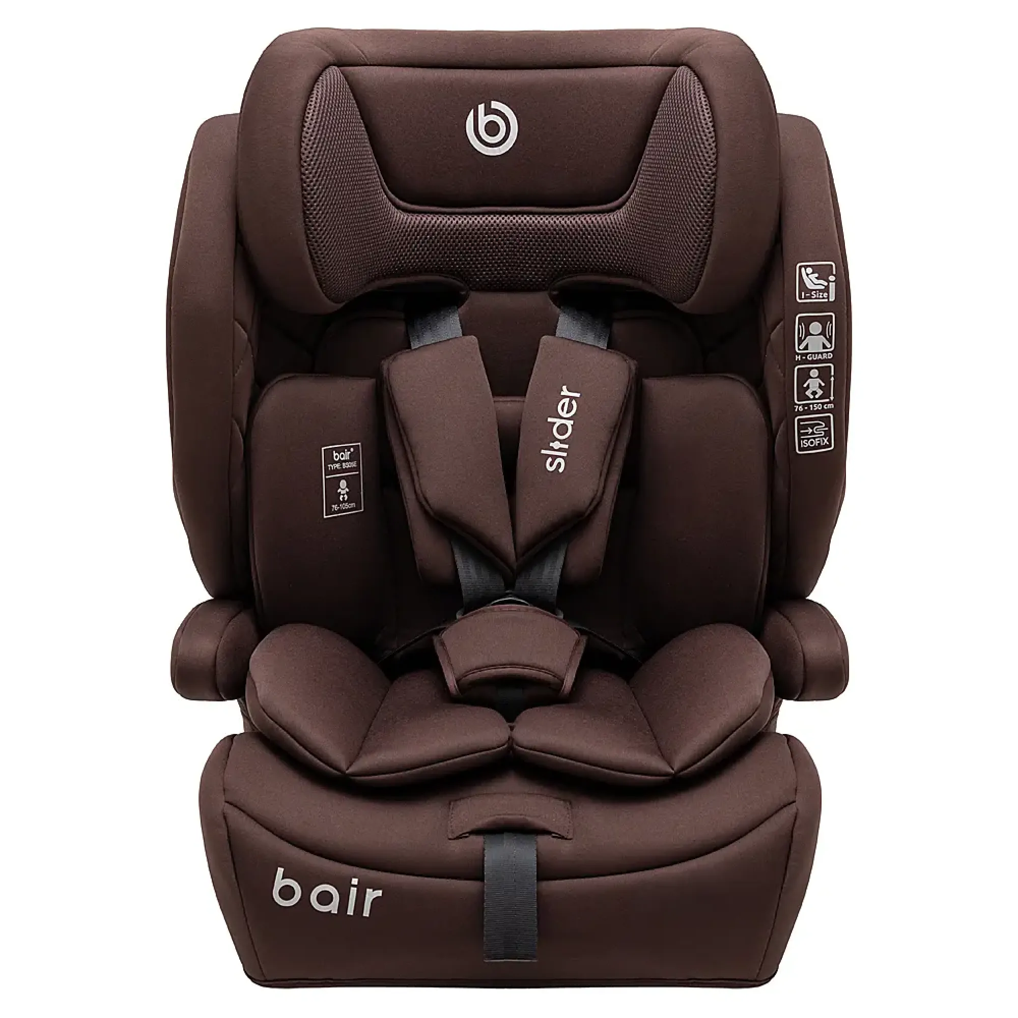 Автокрісло Bair Slider i-size Iso-fix BS-04 Choco