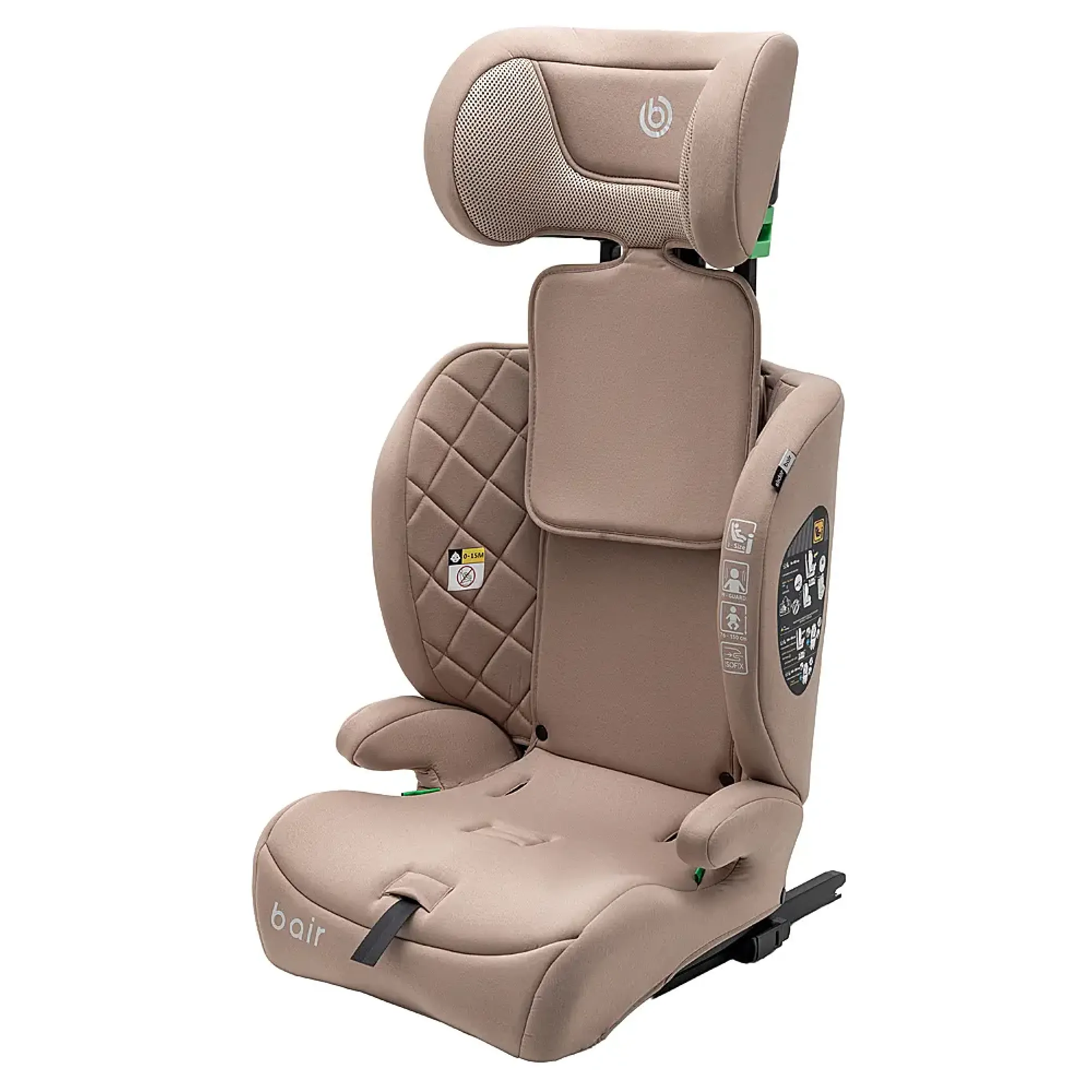 Автокрісло Bair Slider i-size Iso-fix BS-05 Beige