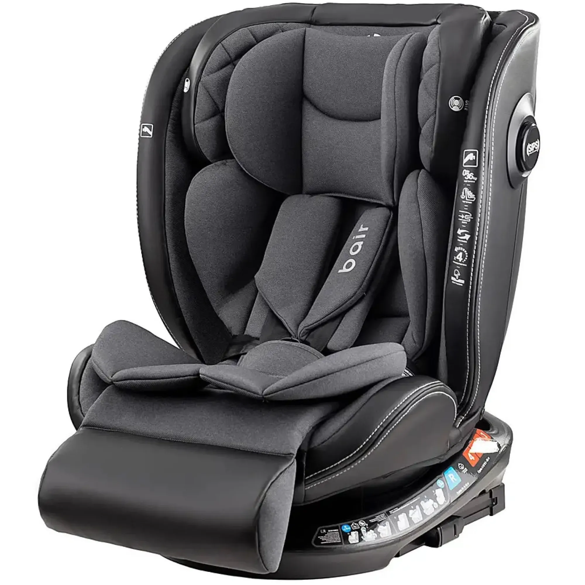 Автокрісло Bair Unit 360 Iso-fix GM-02 graphite midnight