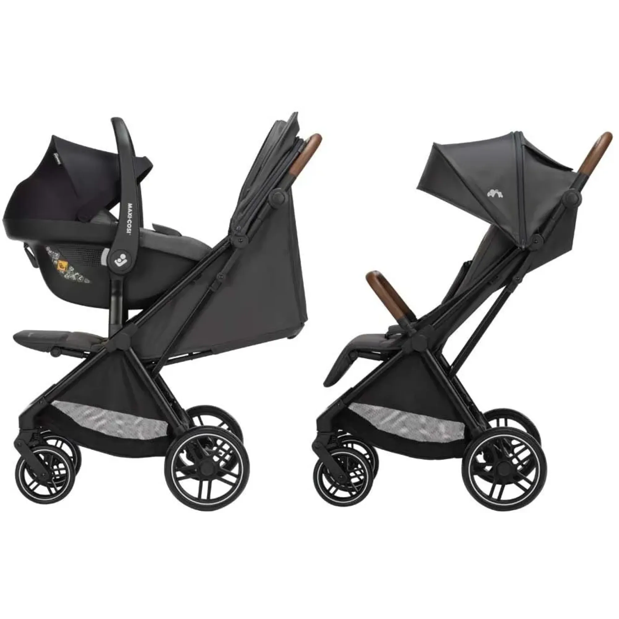 Прогулянкова коляска Bebe Confort Indra Mineral Graphite