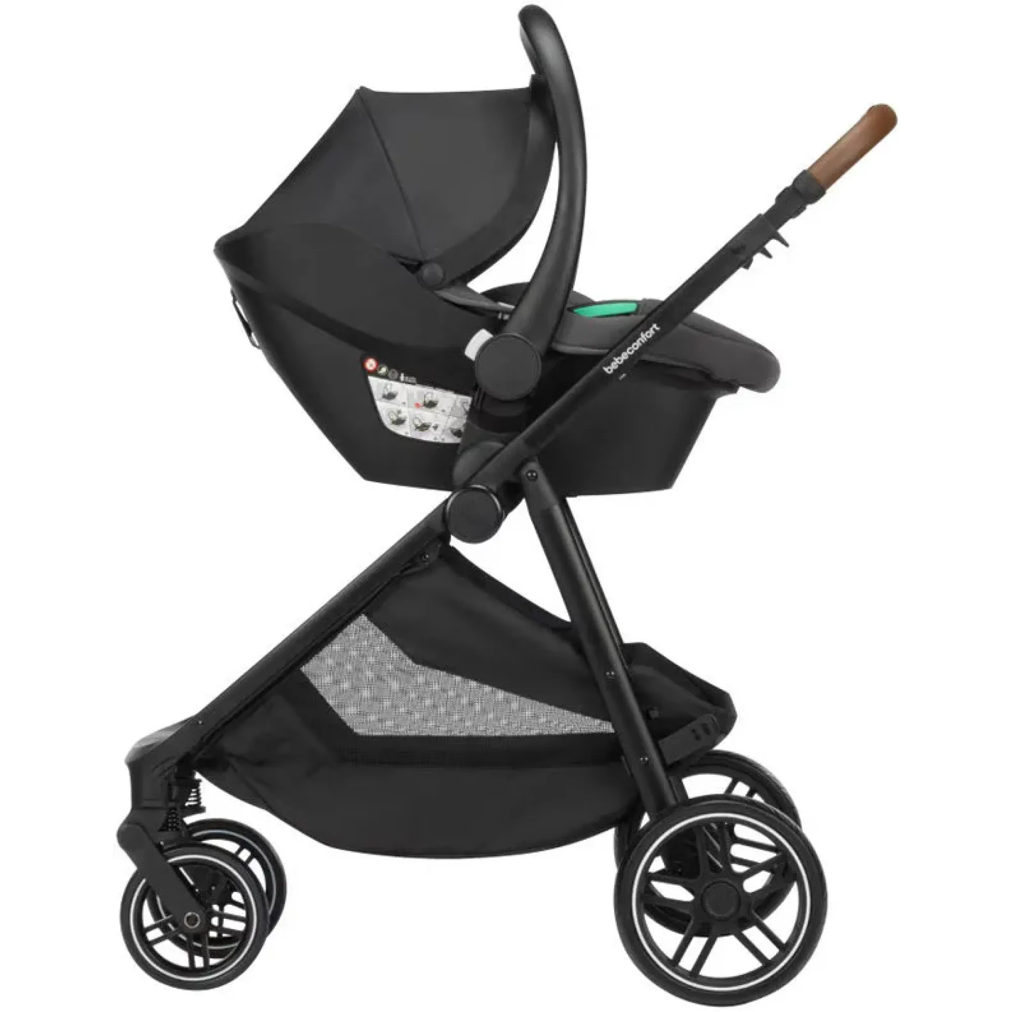 Прогулянкова коляска Bebe Confort Luvia Trio Mineral Graphite