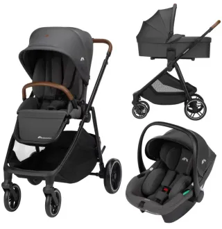 Прогулянкова коляска Bebe Confort Luvia Trio Mineral Graphite