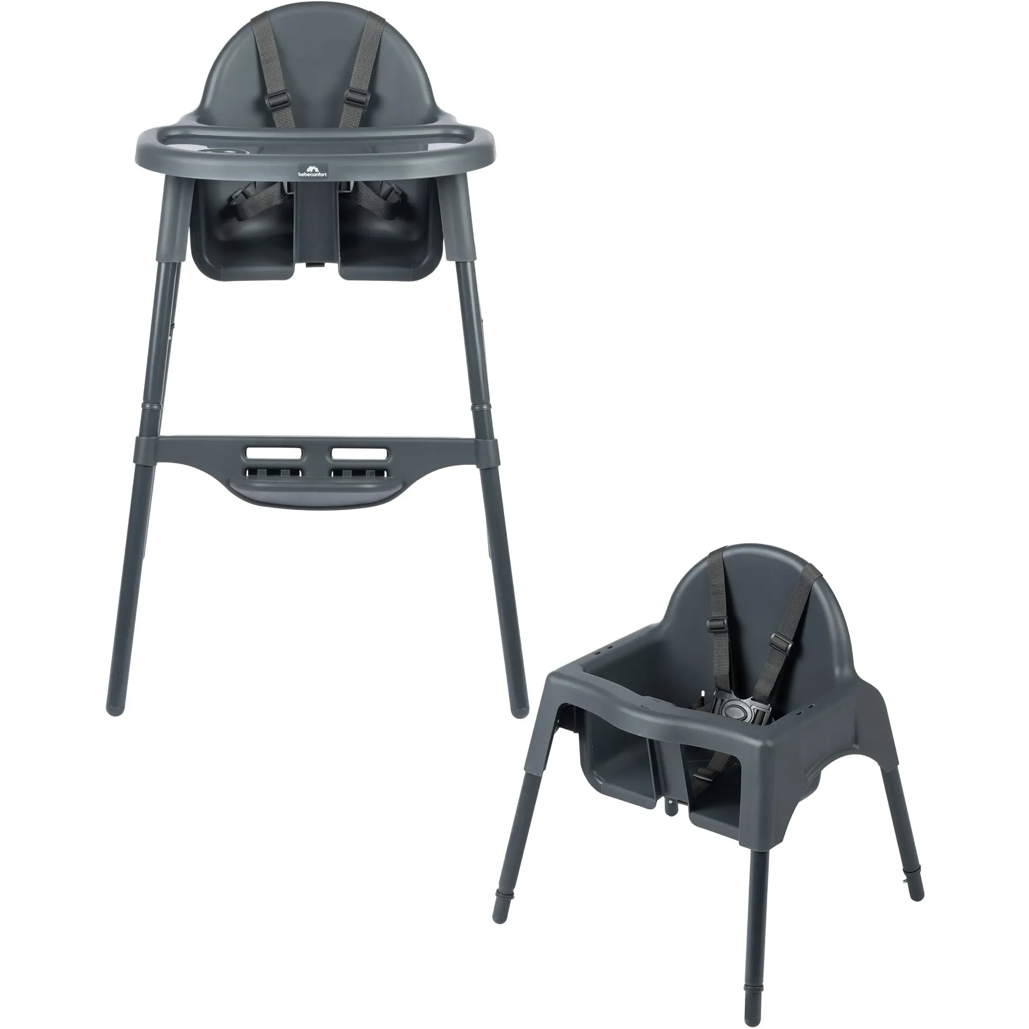 Стільчик для годування Bebe Confort MEELY Graphite