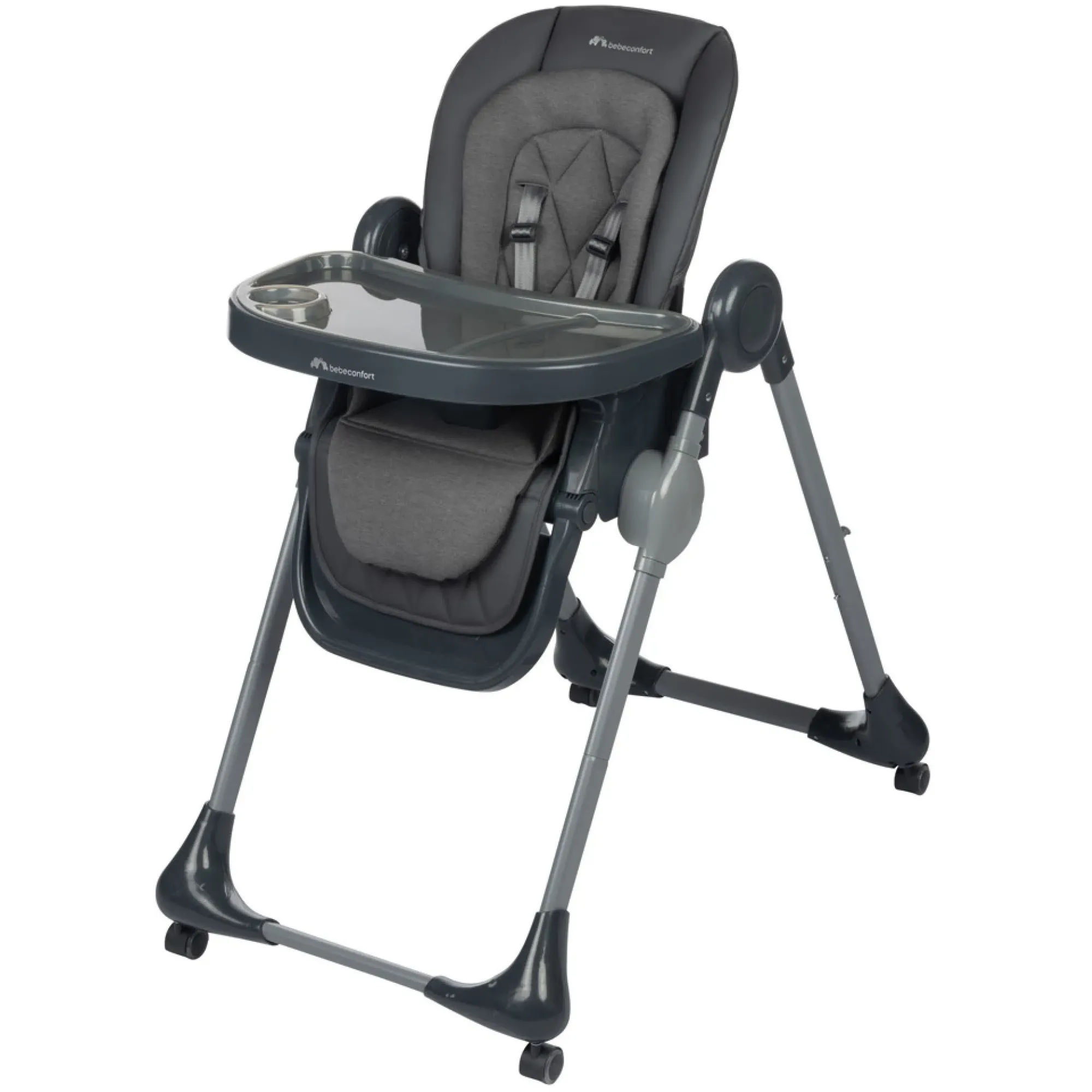 Стільчик для годування Bebe Confort Olea Mineral Graphite