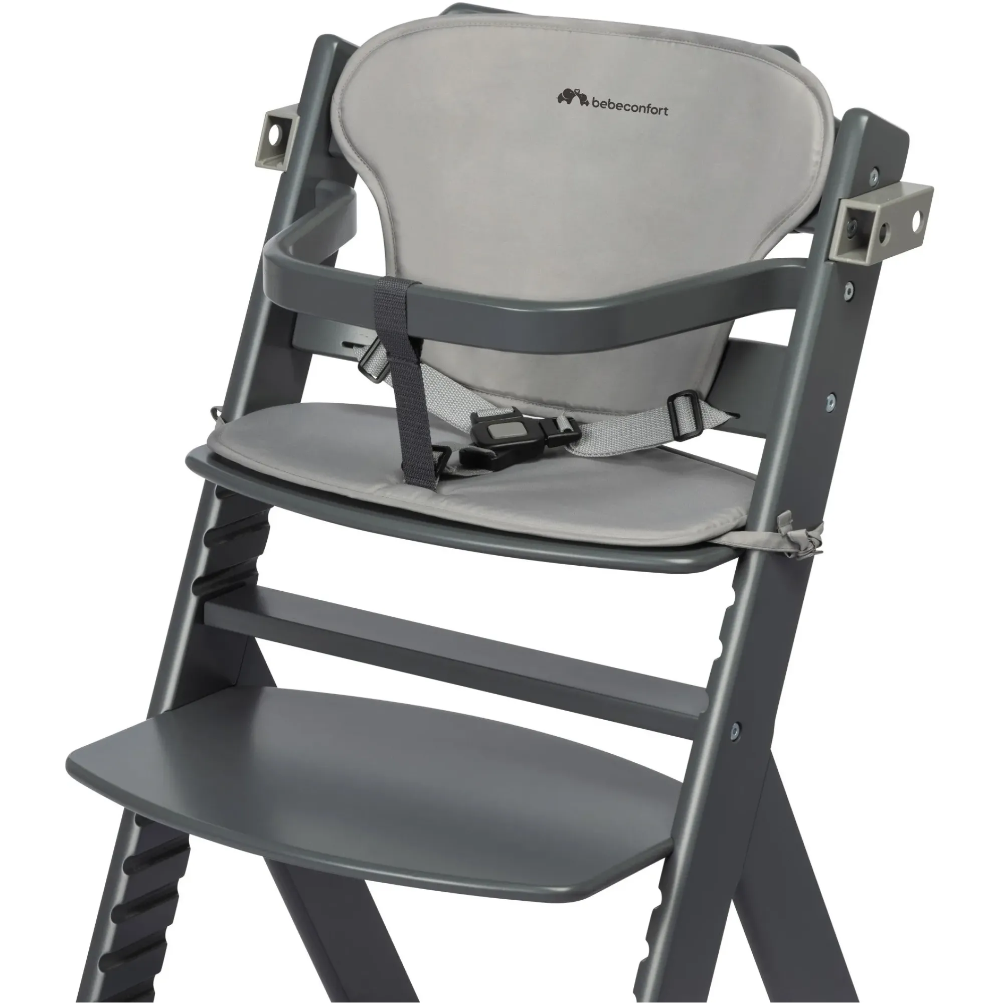 Стільчик для годування з вкладишем Bebe Confort Timba Grey Mist