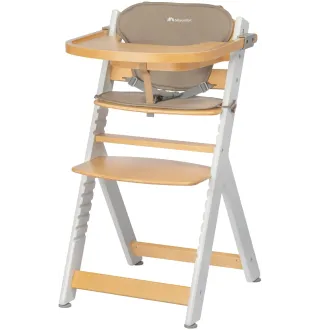 Стільчик для годування з вкладишем Bebe Confort Timba Light Wood/Beige