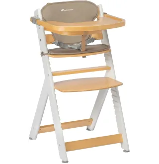 Стільчик для годування з вкладишем Bebe Confort Timba Light Wood/Beige