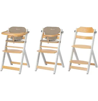 Стільчик для годування з вкладишем Bebe Confort Timba Light Wood/Beige