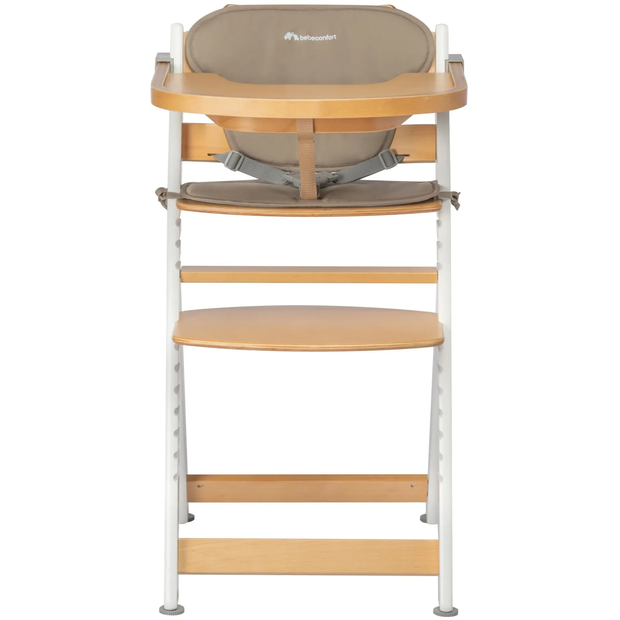 Стільчик для годування з вкладишем Bebe Confort Timba Light Wood/Beige