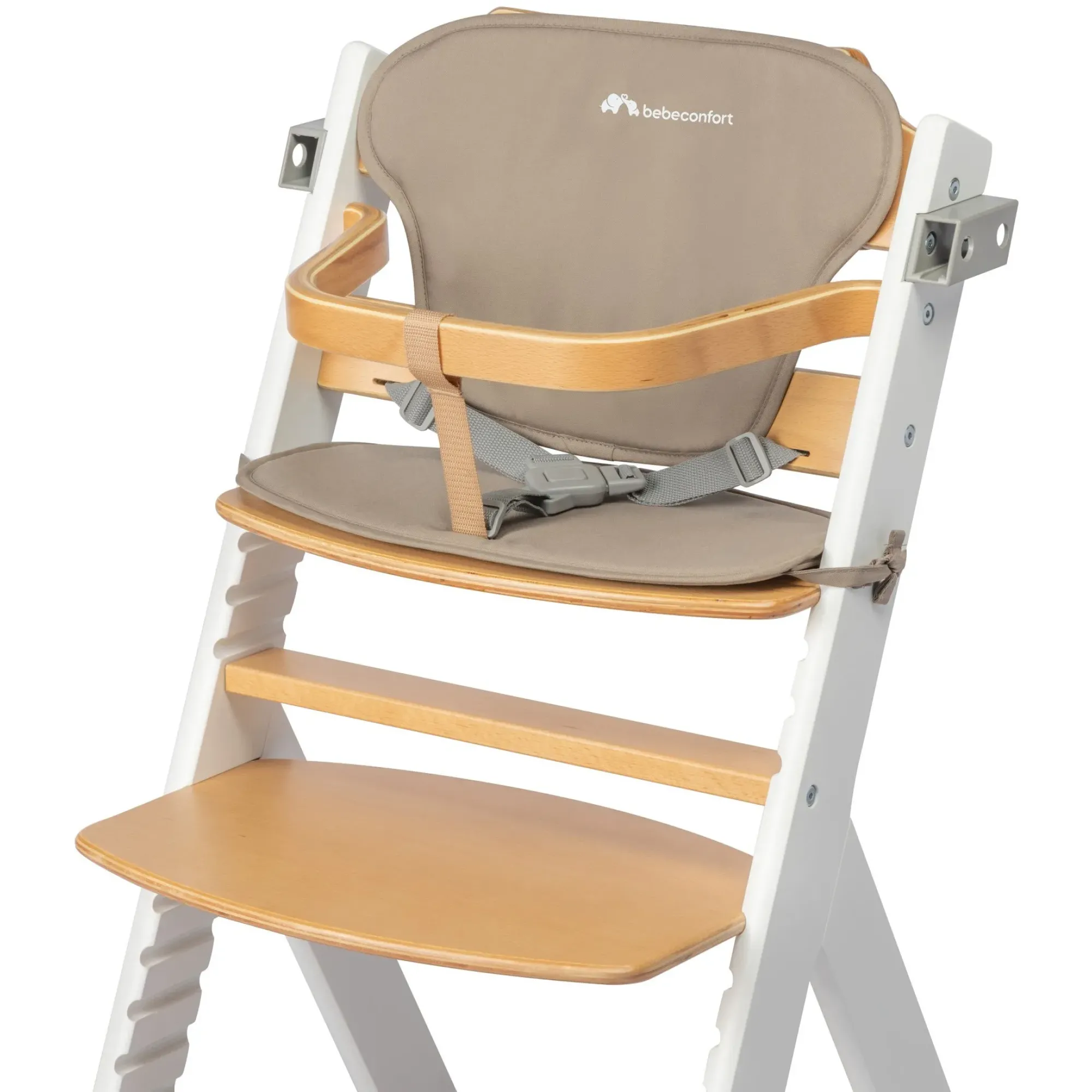 Стільчик для годування з вкладишем Bebe Confort Timba Light Wood/Beige