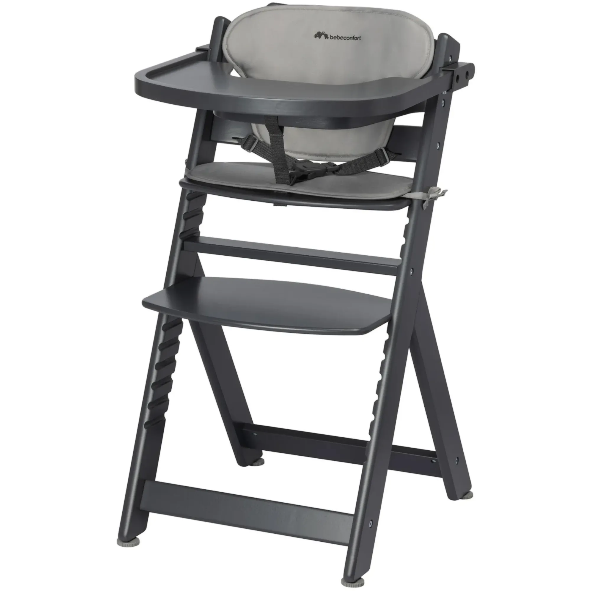 Стільчик для годування з вкладишем Bebe Confort Timba Mineral Graphite