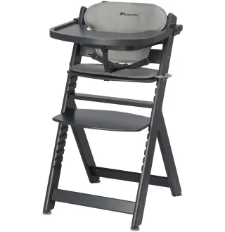 Стільчик для годування з вкладишем Bebe Confort Timba Mineral Graphite