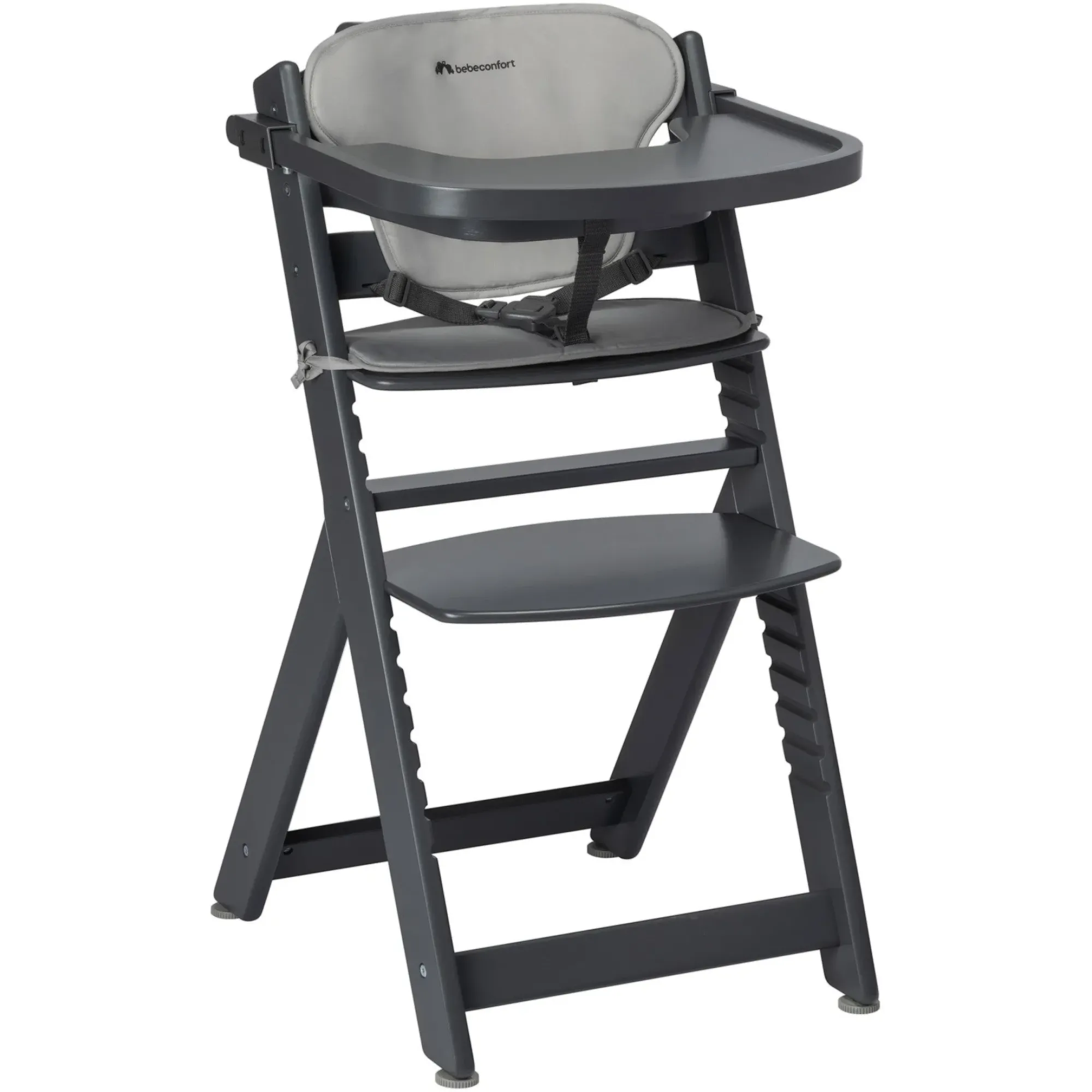 Стільчик для годування з вкладишем Bebe Confort Timba Mineral Graphite