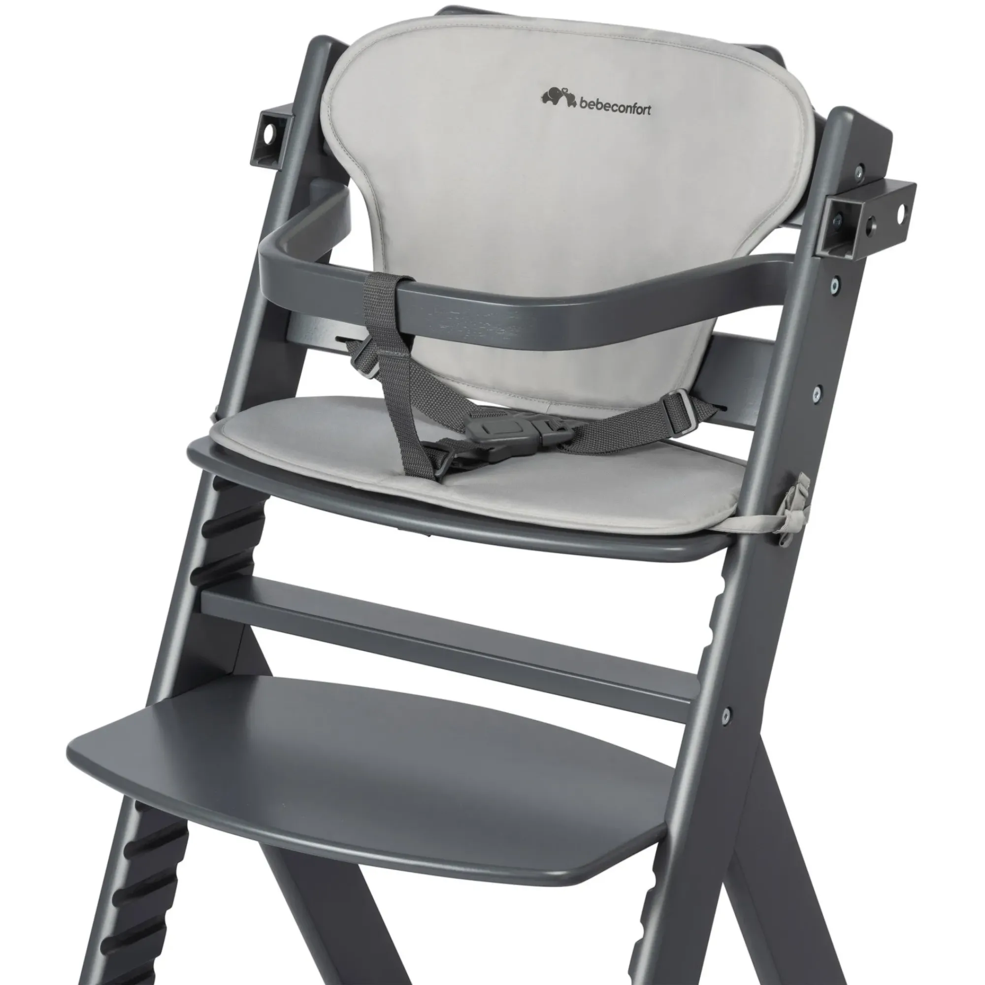 Стільчик для годування з вкладишем Bebe Confort Timba Mineral Graphite