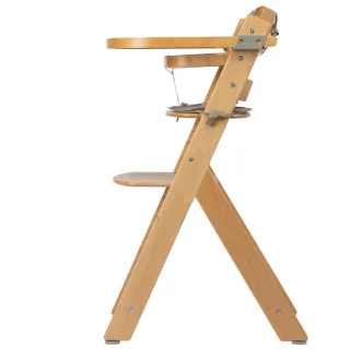 Стільчик для годування з вкладишем Bebe Confort Timba Natural Wood/Beige