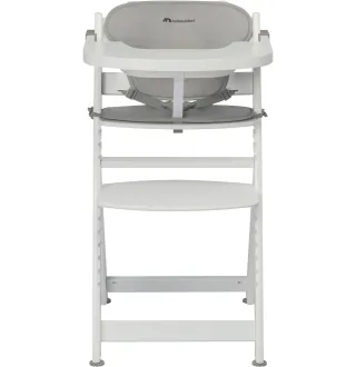 Стільчик для годування з вкладишем Bebe Confort Timba White/Gray